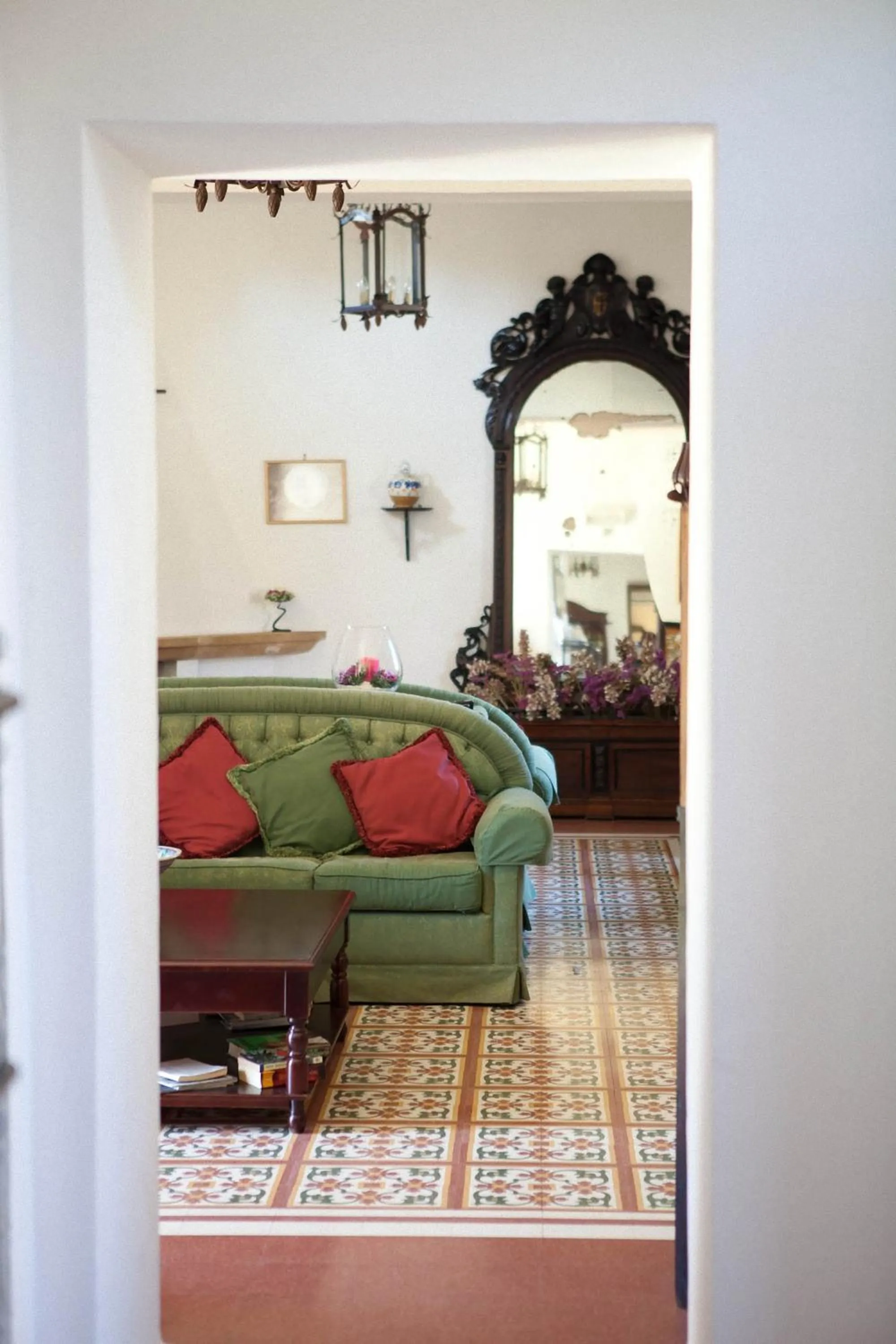 Decorative detail in Agriturismo Baglio Fontana