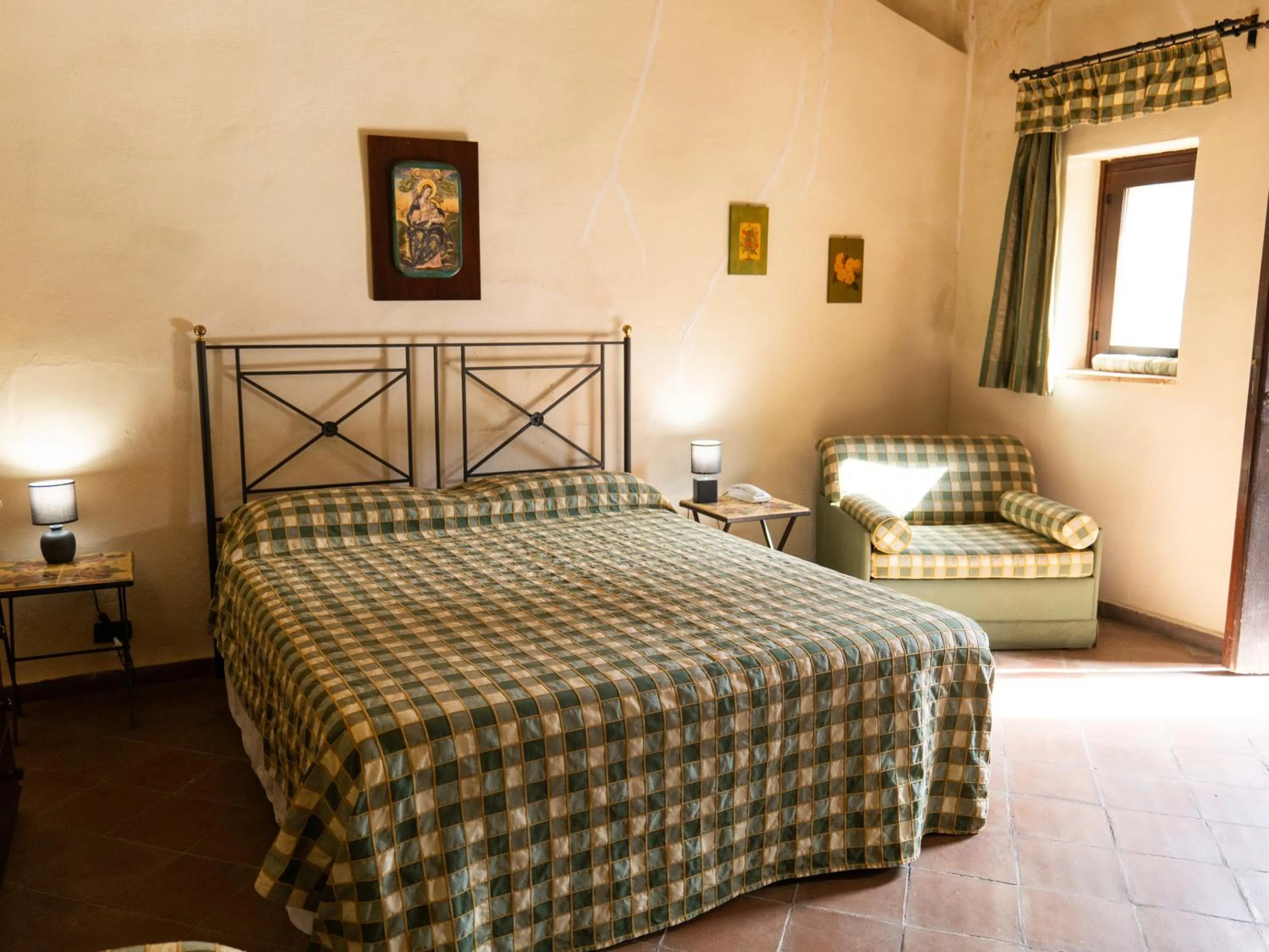 Bed in Agriturismo Baglio Fontana