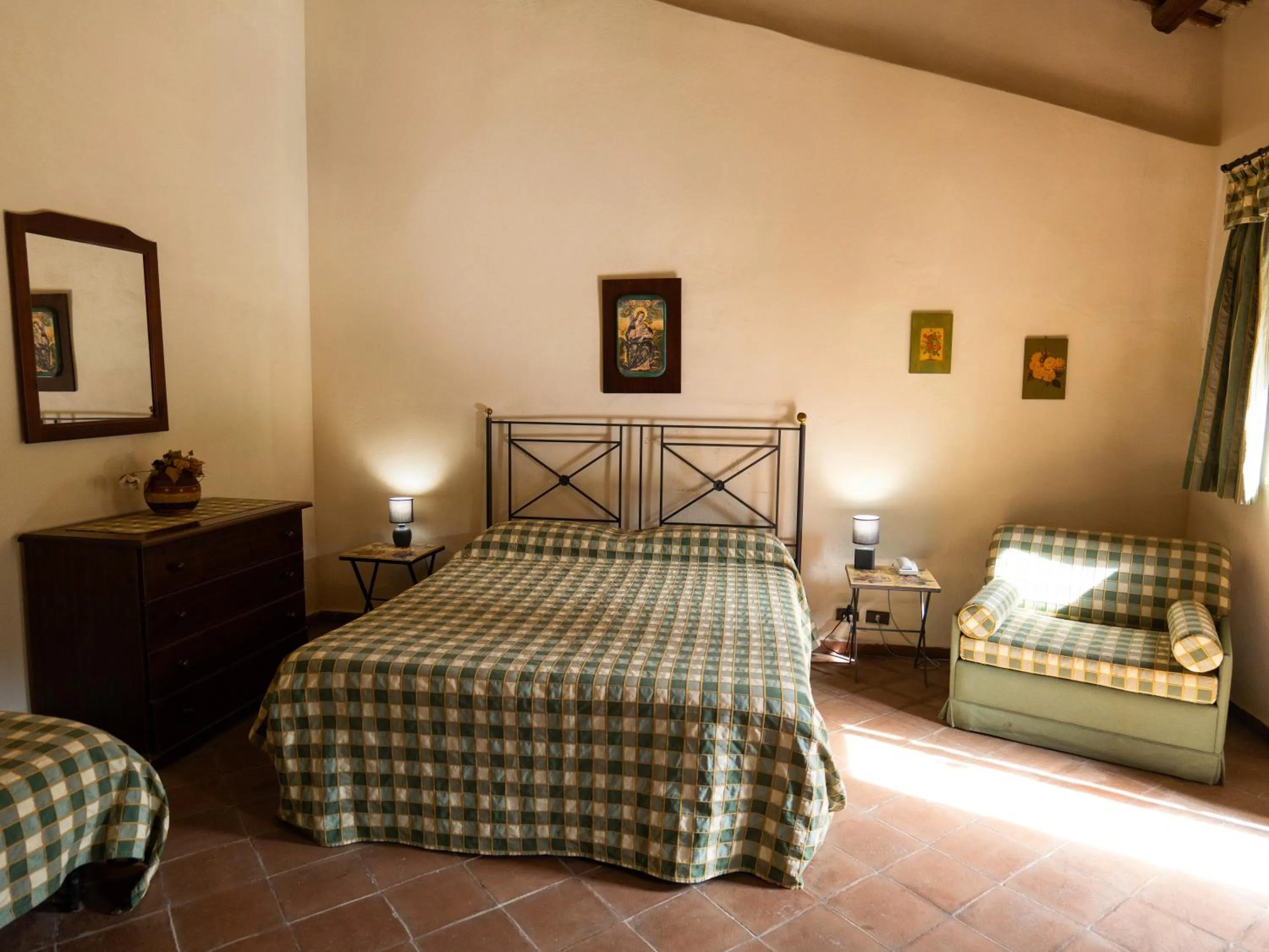 Bed in Agriturismo Baglio Fontana