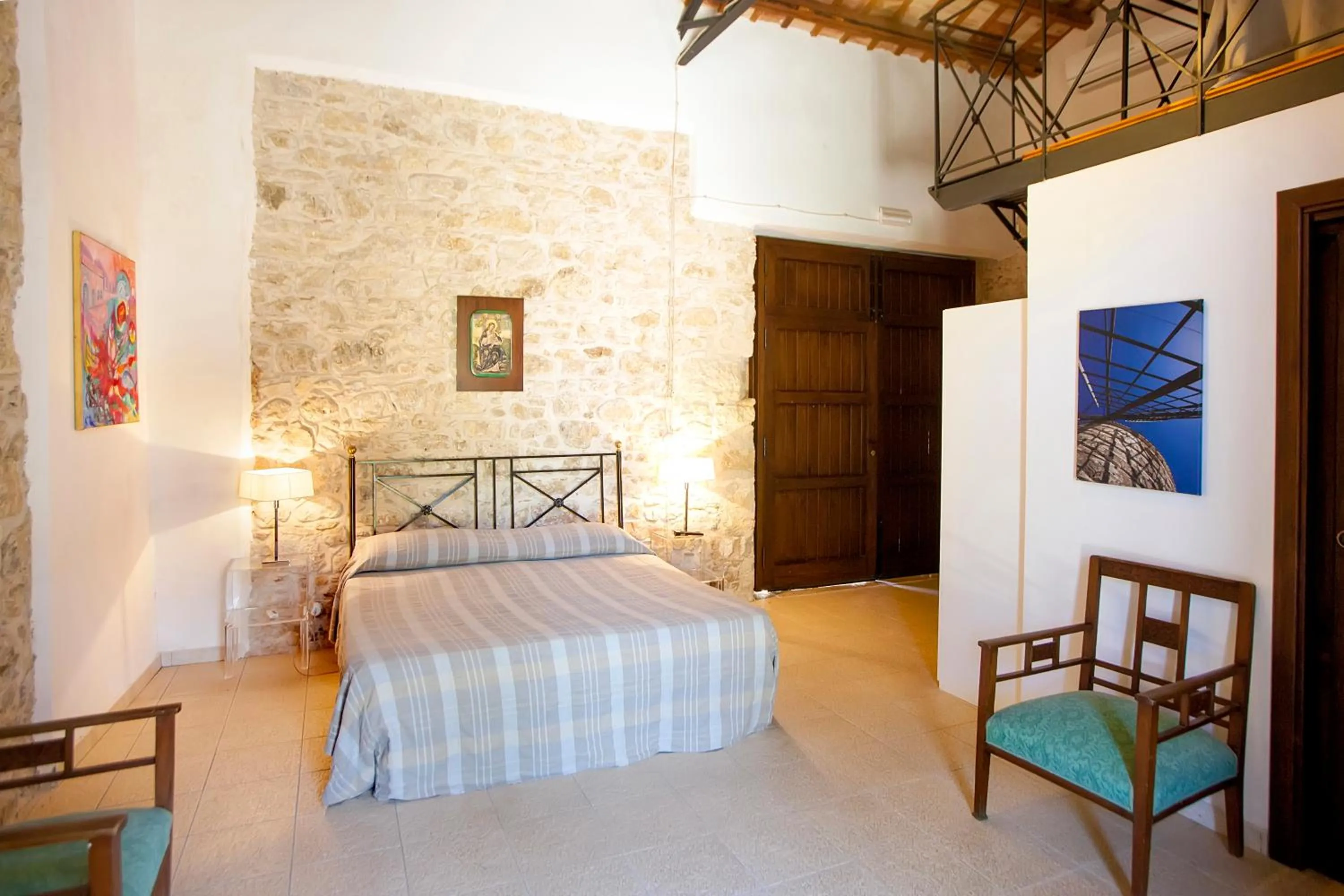 Bed in Agriturismo Baglio Fontana