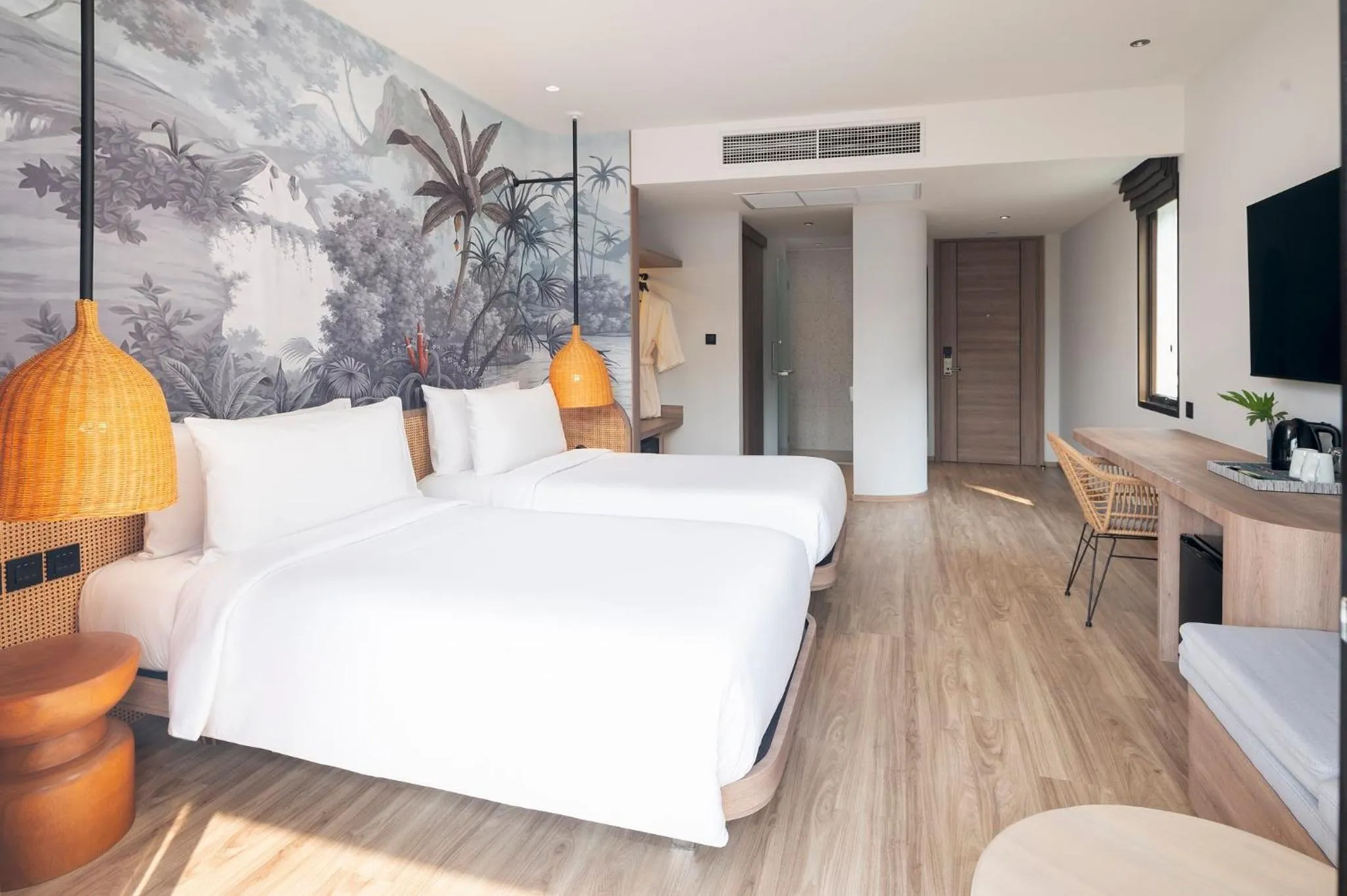 Photo of the whole room, Bed in Amari Bangsaen