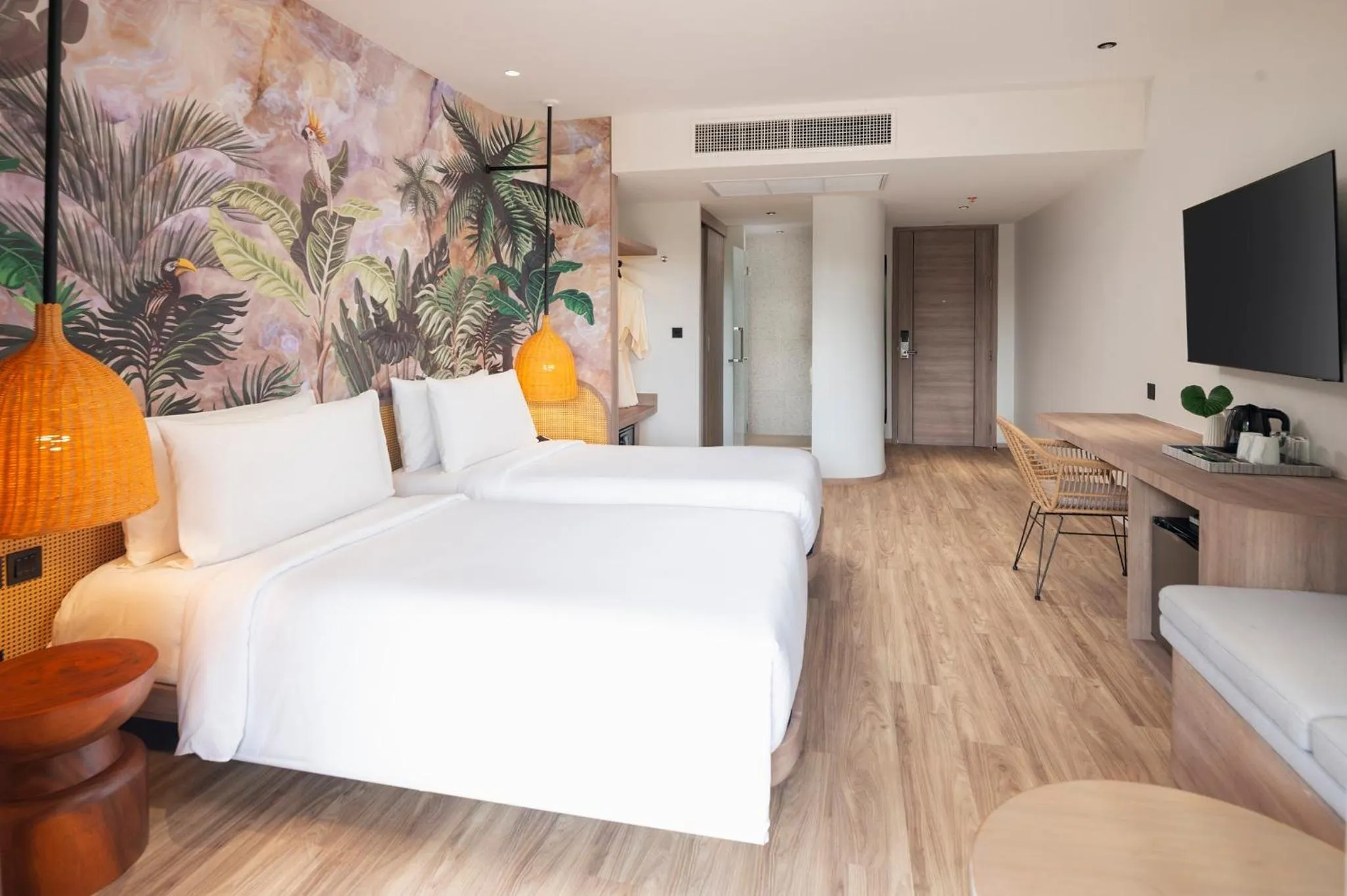 Photo of the whole room, Bed in Amari Bangsaen