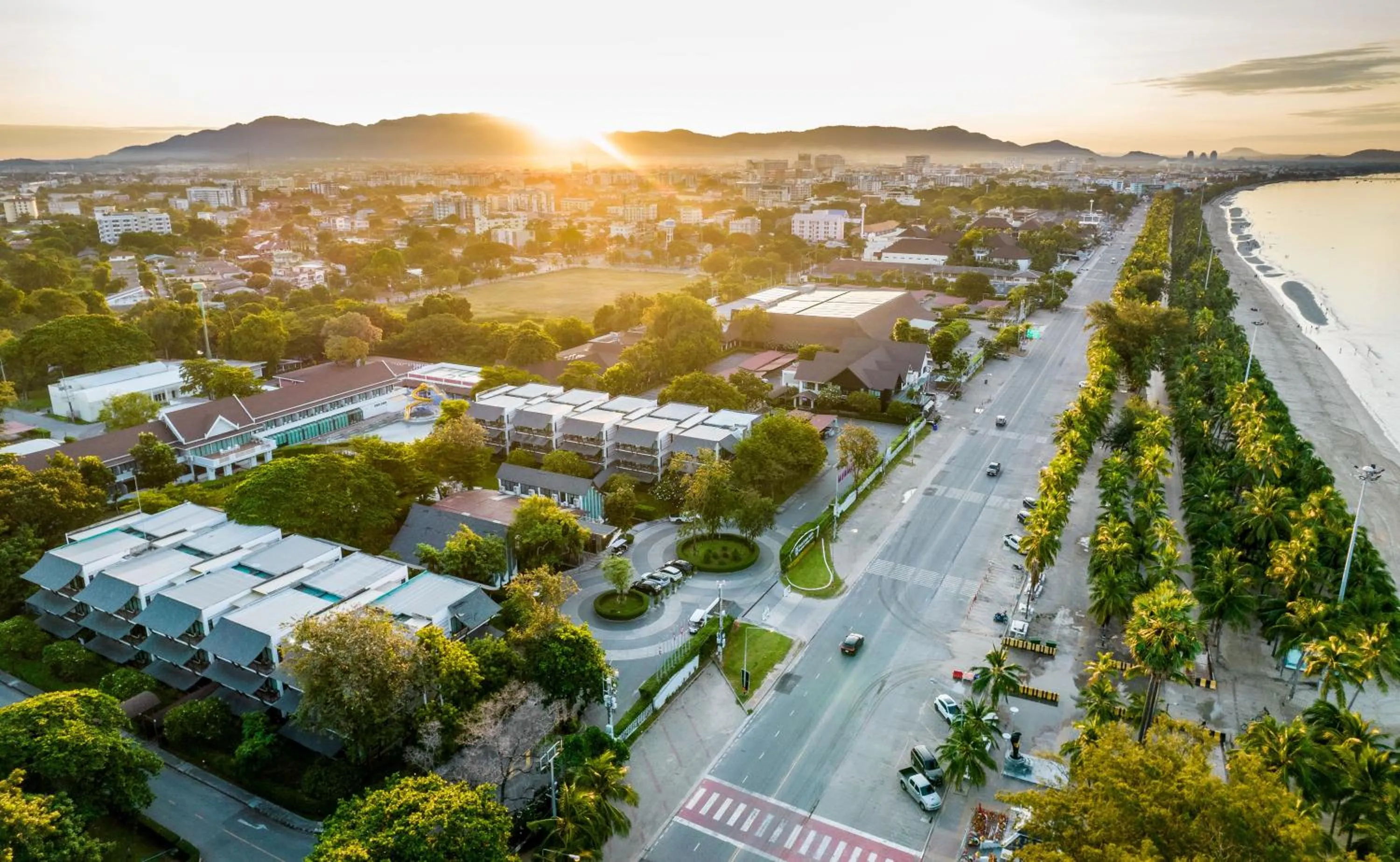 Property building in Bangsaen Heritage Hotel