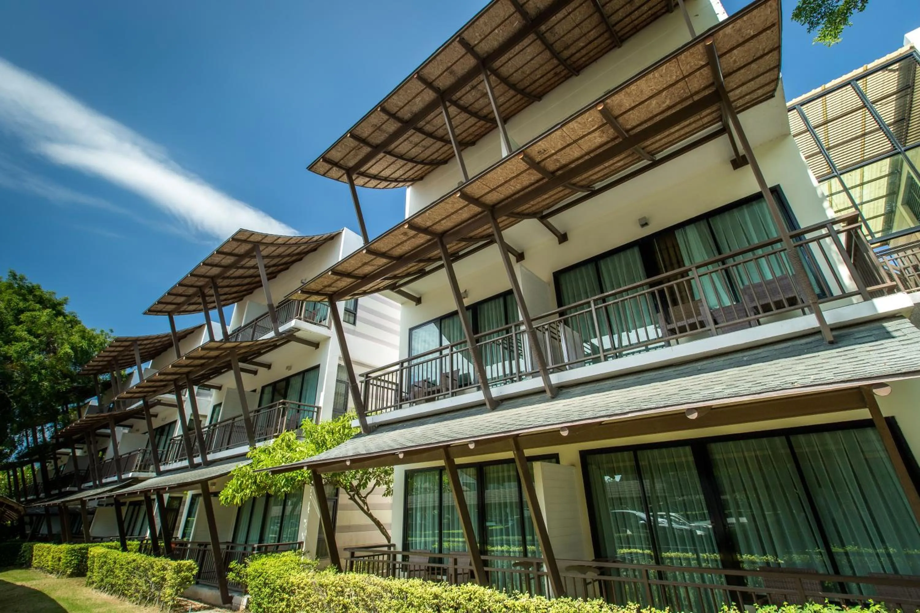 Property building in Bangsaen Heritage Hotel