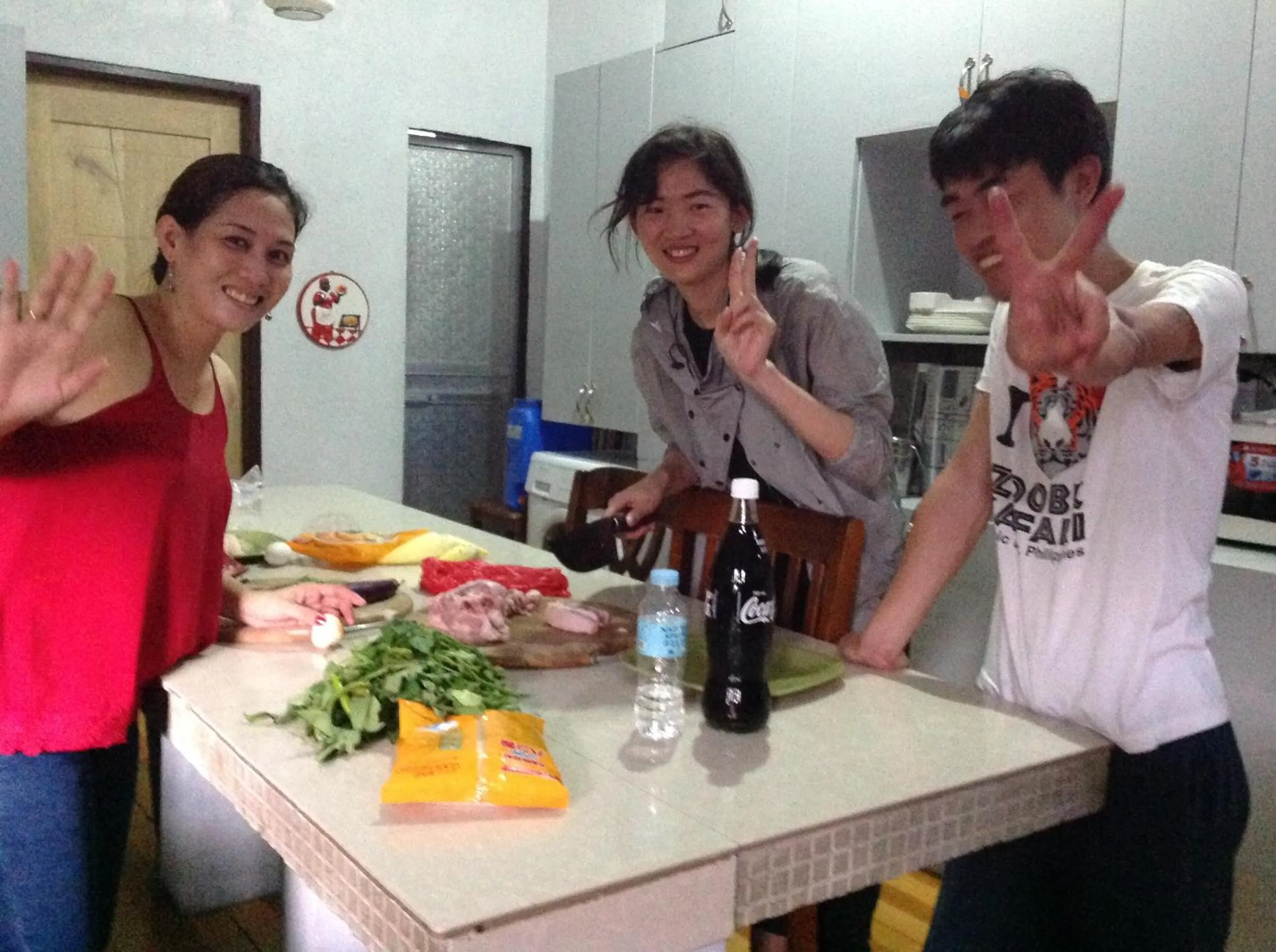 Kitchen or kitchenette in Mount Pinatubo Base Camp at CASA HERMOGINA