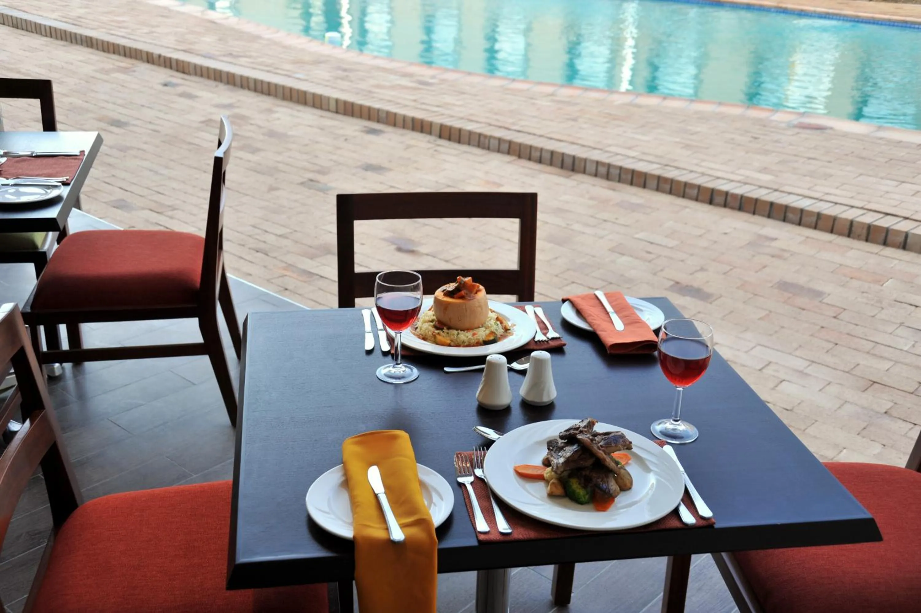 Swimming pool in Cresta Mahalapye Hotel