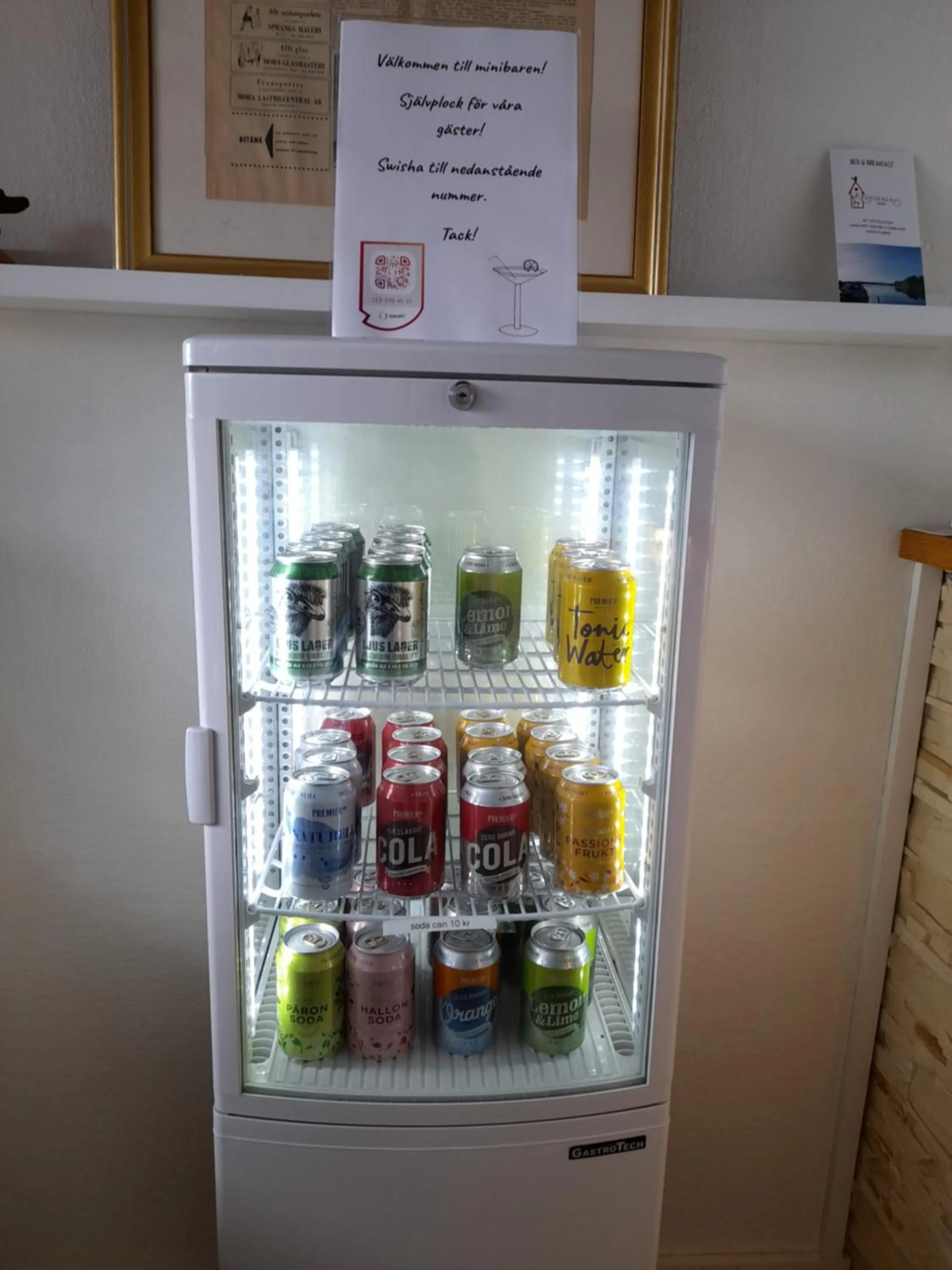 Lobby or reception in Kristinebergs Bed & Breakfast