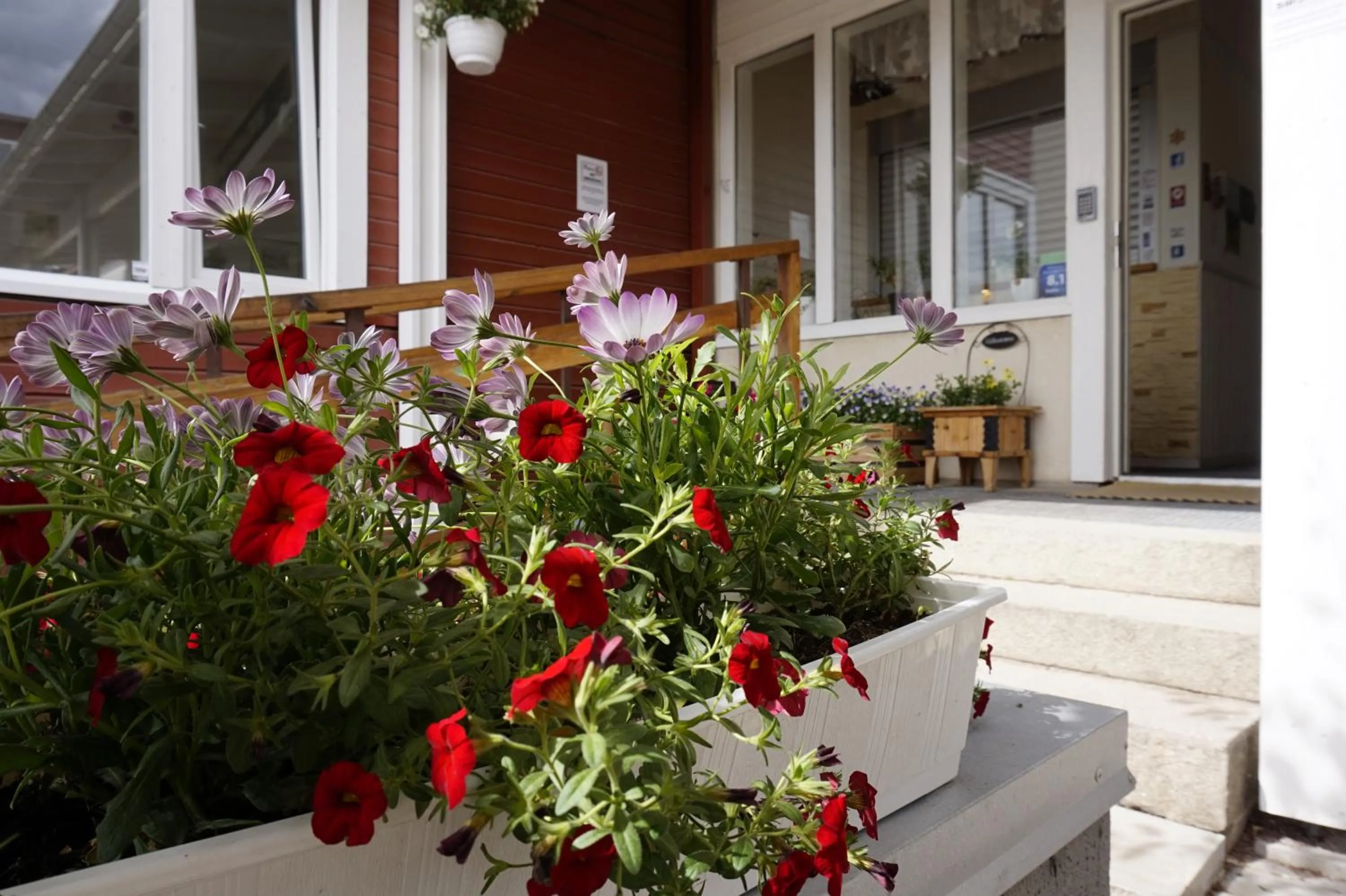 Patio in Kristinebergs Bed & Breakfast