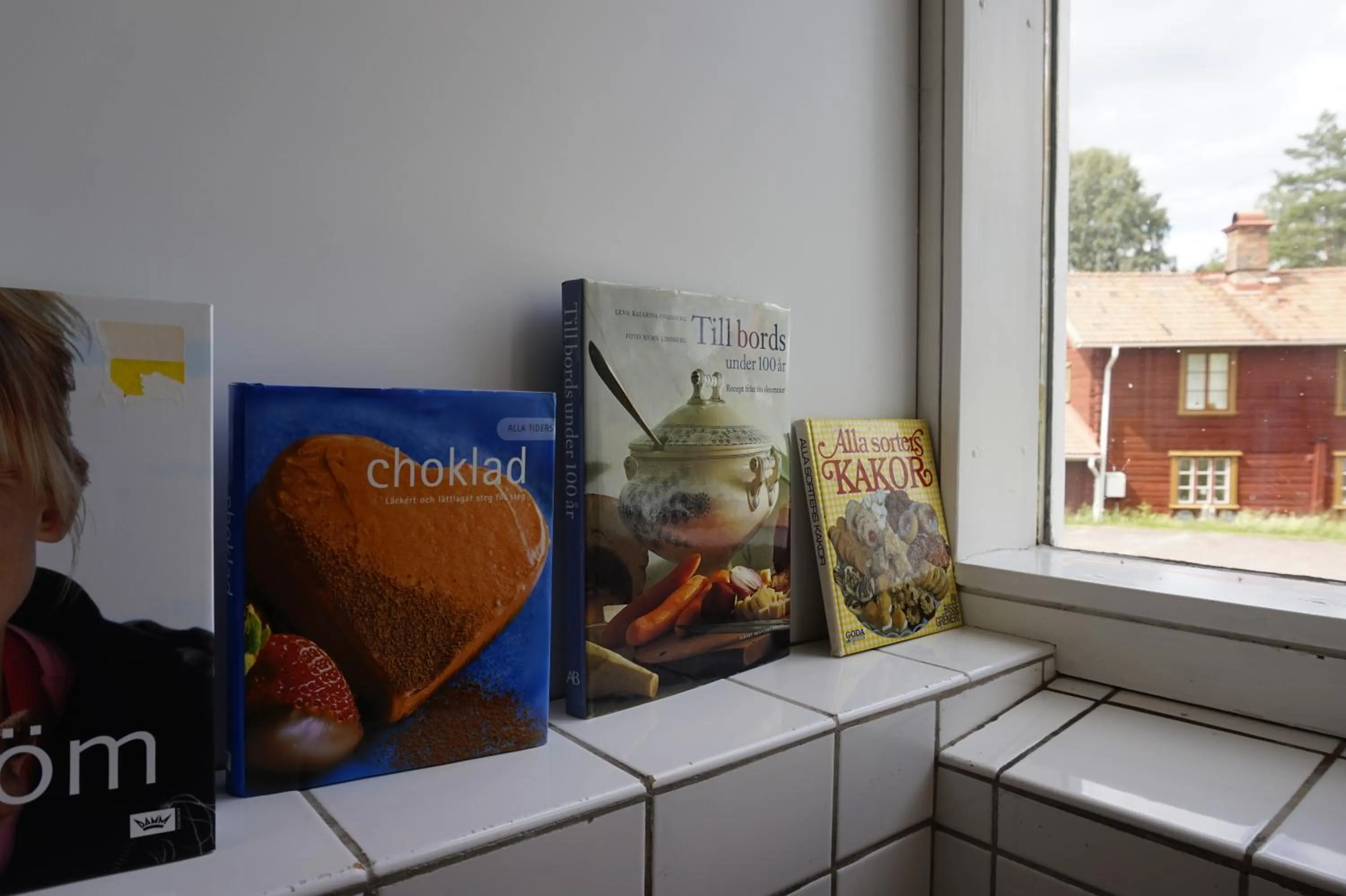 Communal kitchen in Kristinebergs Bed & Breakfast