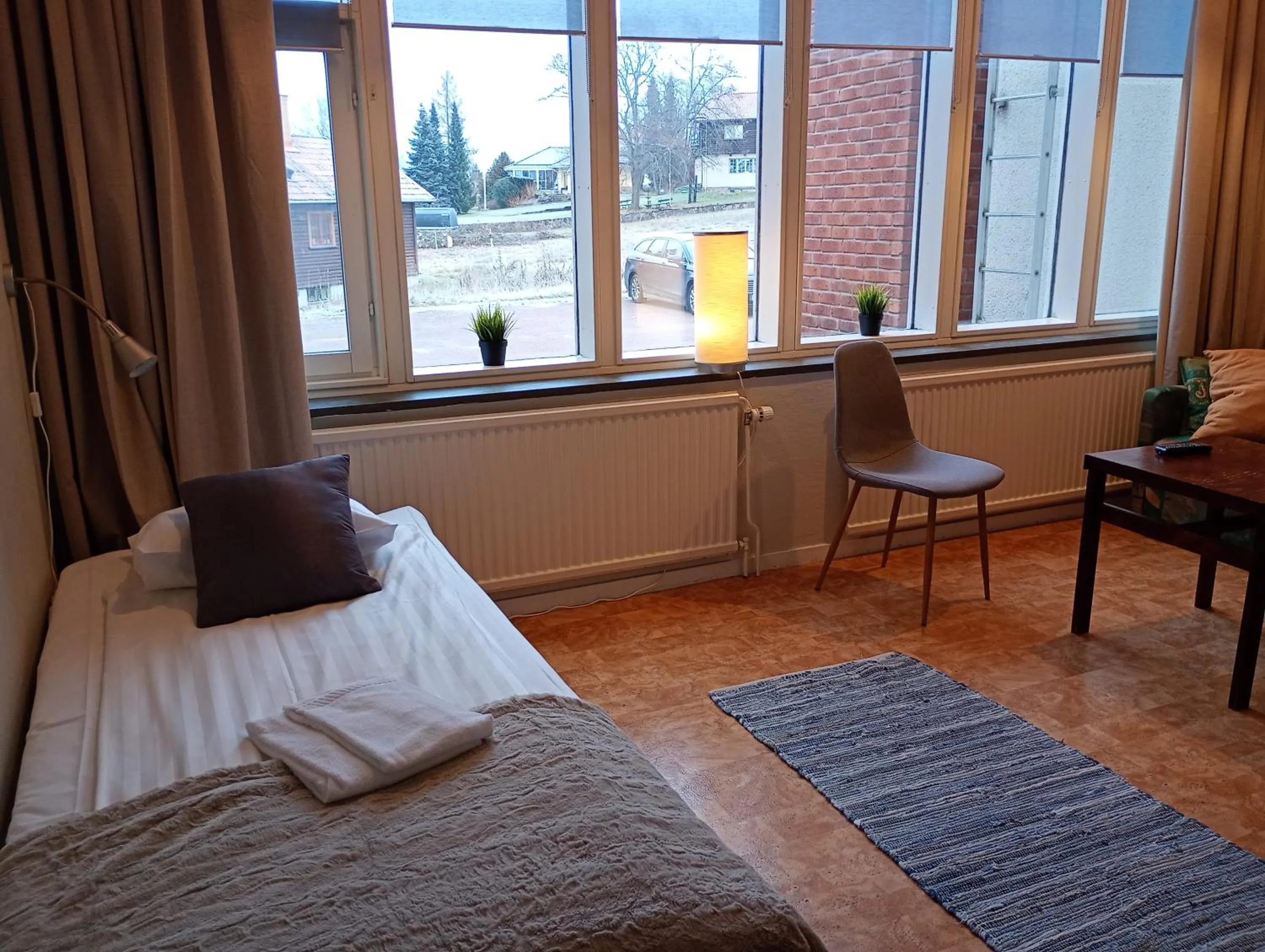 Bed in Kristinebergs Bed & Breakfast