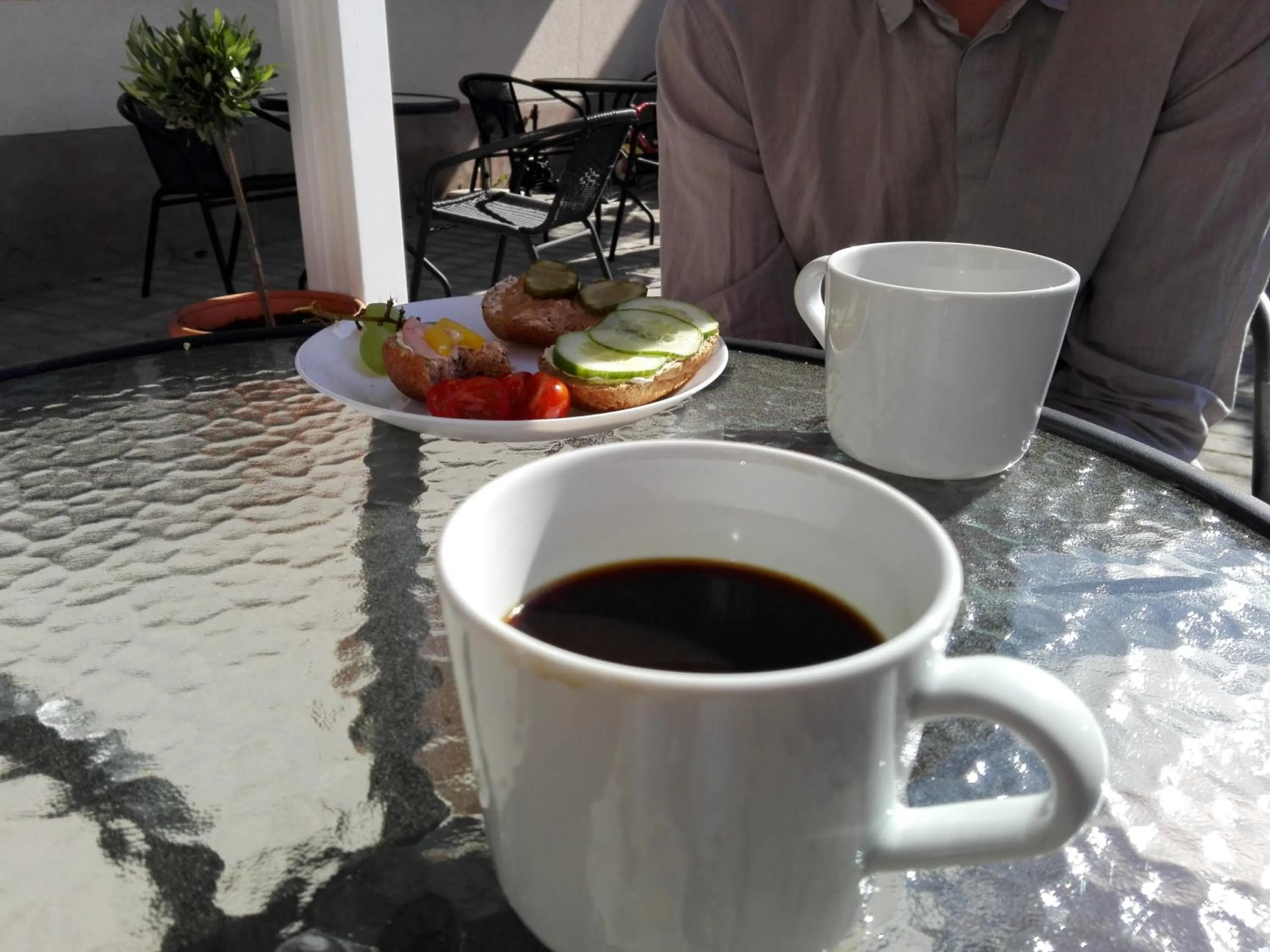 Balcony/Terrace in Kristinebergs Bed & Breakfast