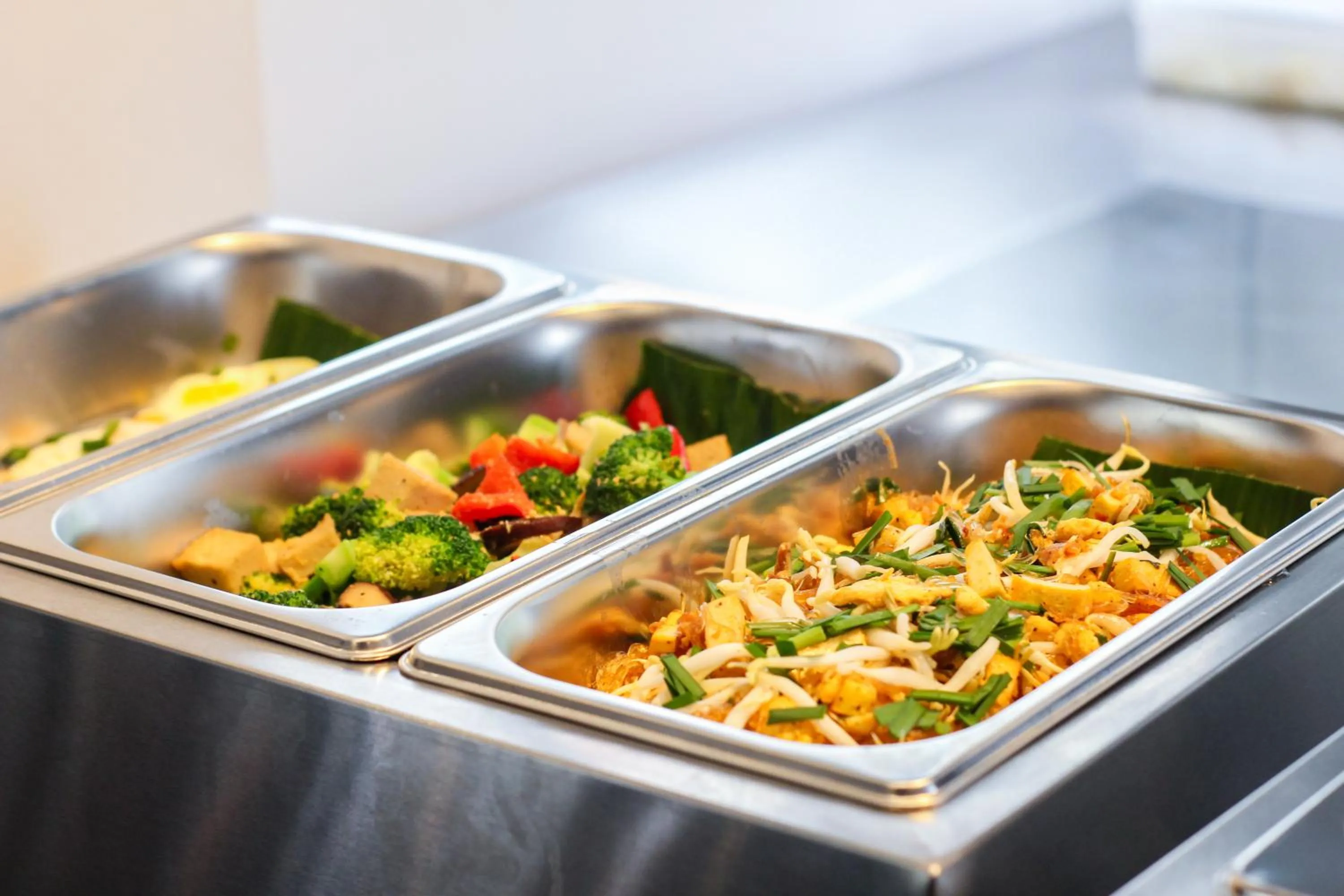 Buffet breakfast in iThaphae Hotel