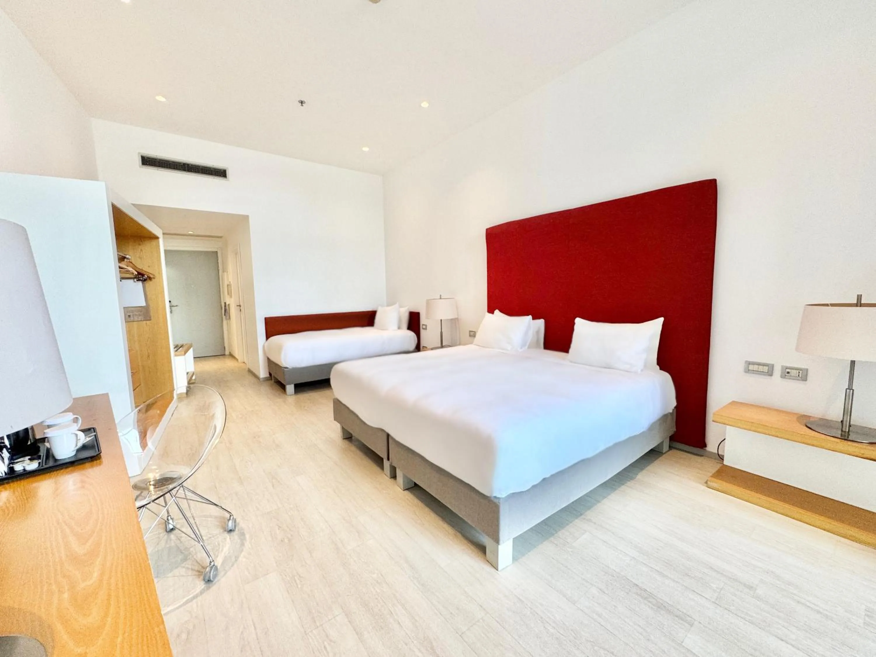 Bed in Hilton Sorrento Palace