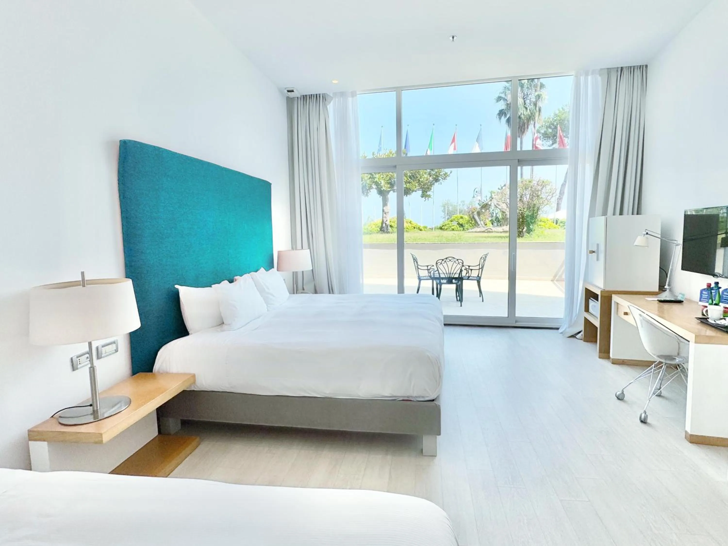 Bed in Hilton Sorrento Palace