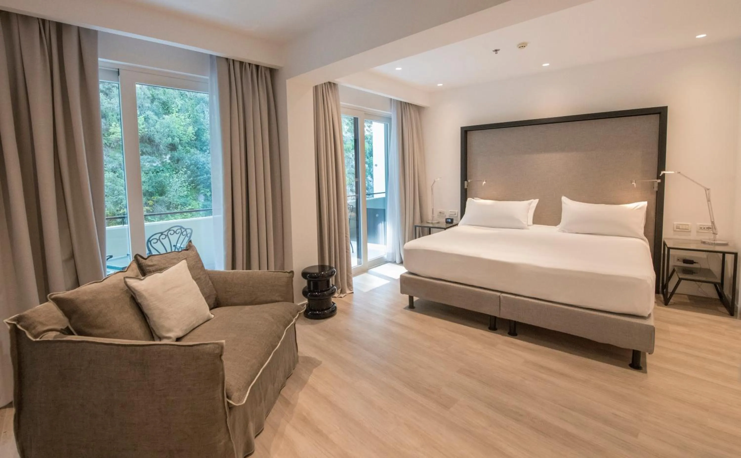 Bed in Hilton Sorrento Palace