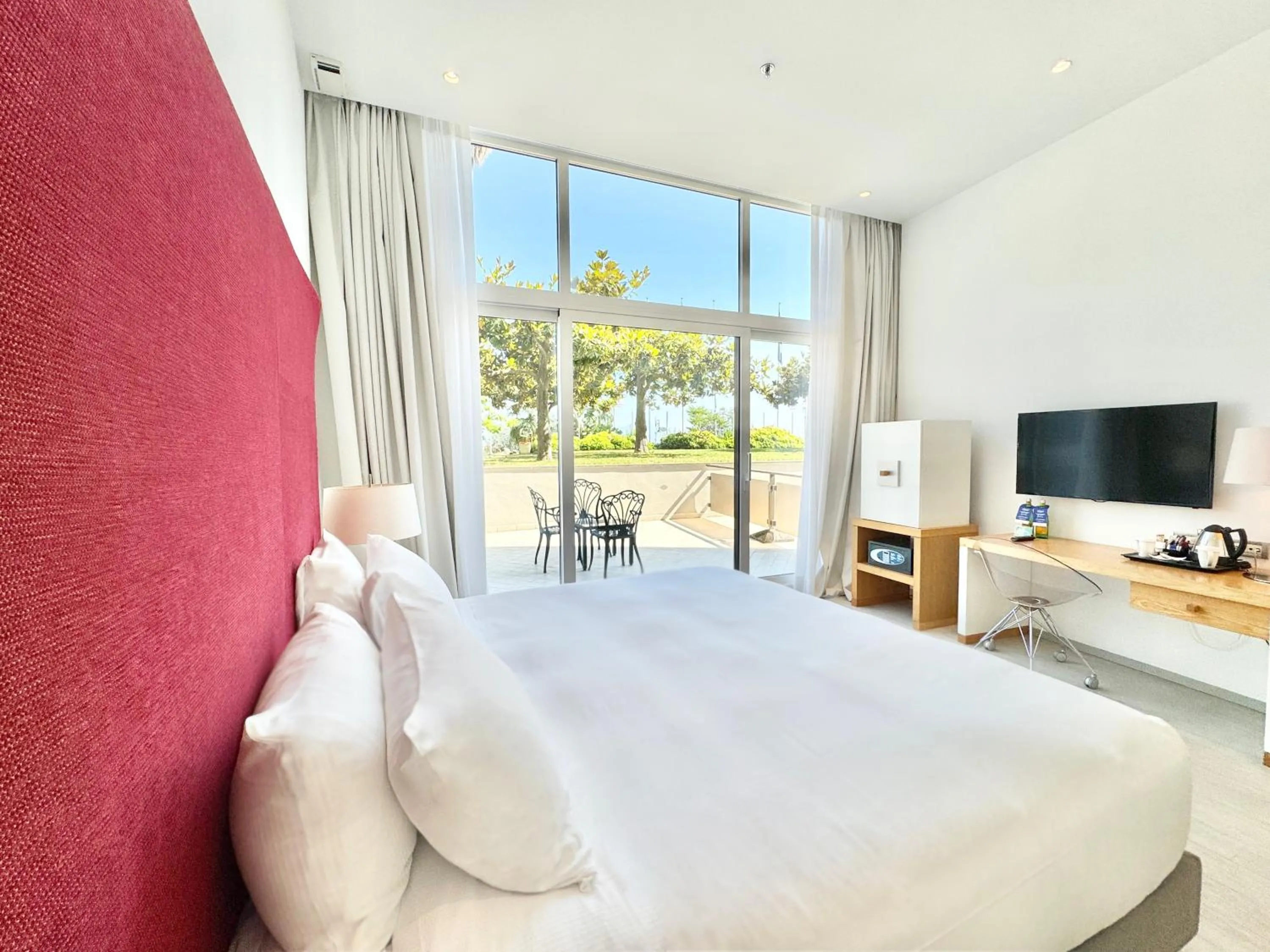 Bed in Hilton Sorrento Palace