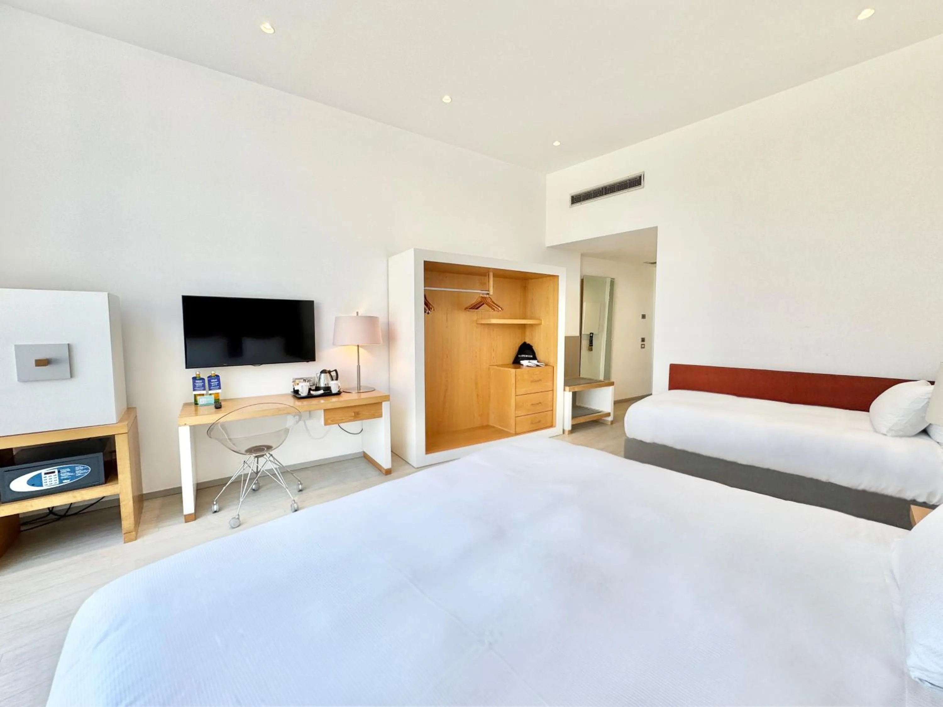 Bed in Hilton Sorrento Palace