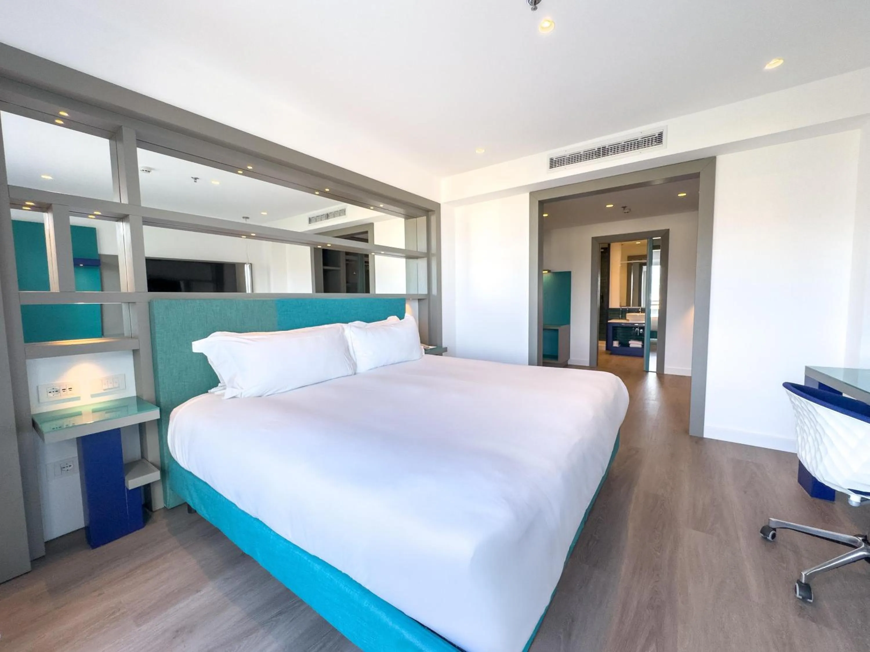 Bed in Hilton Sorrento Palace