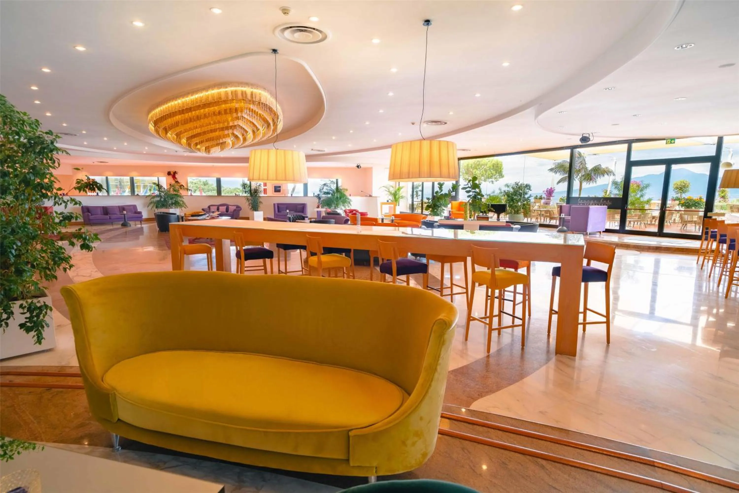 Lounge or bar in Hilton Sorrento Palace