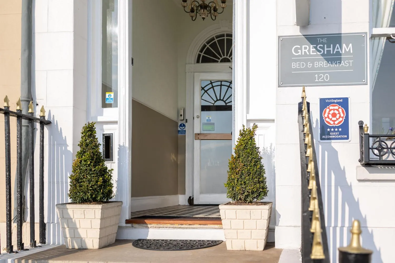 Property building in Gresham Guest House