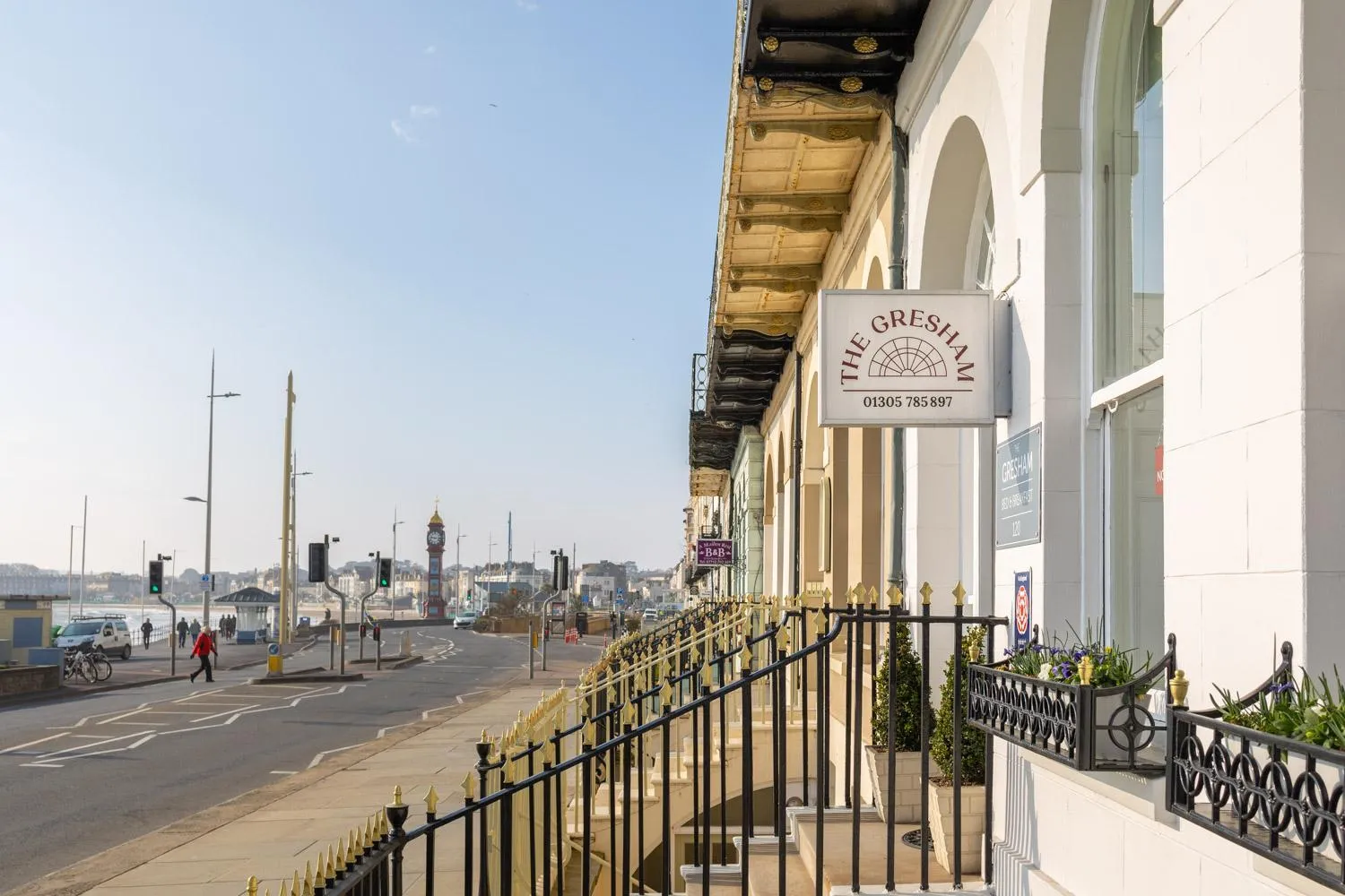 Facade/entrance in Gresham Guest House