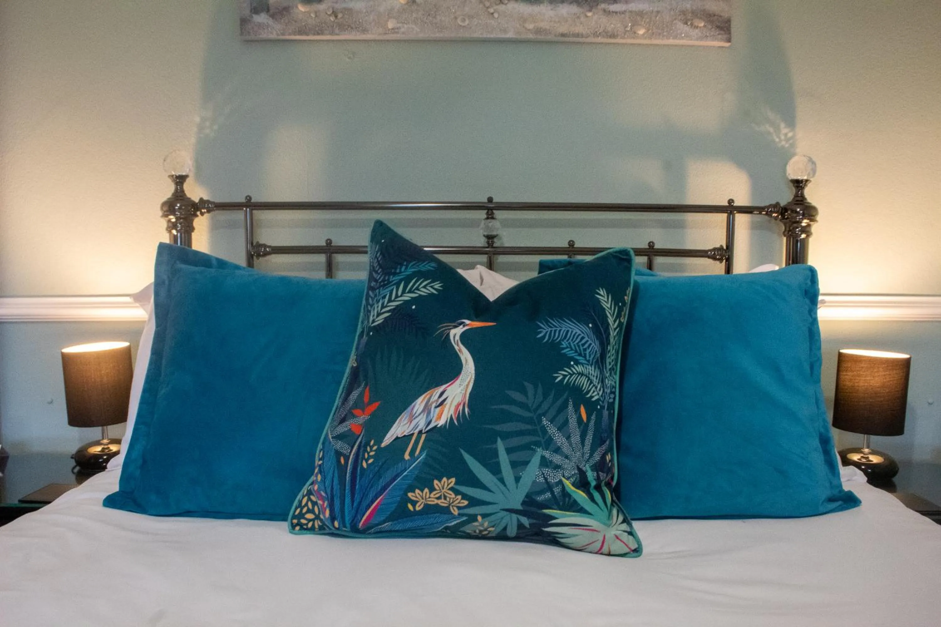 Bed in Gresham Guest House