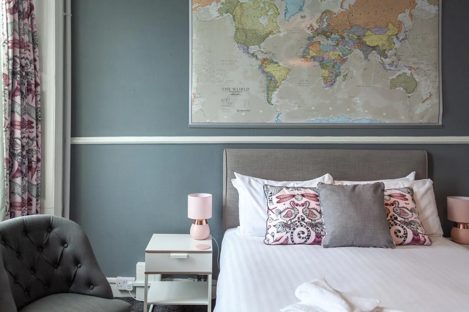 Bed in Gresham Guest House