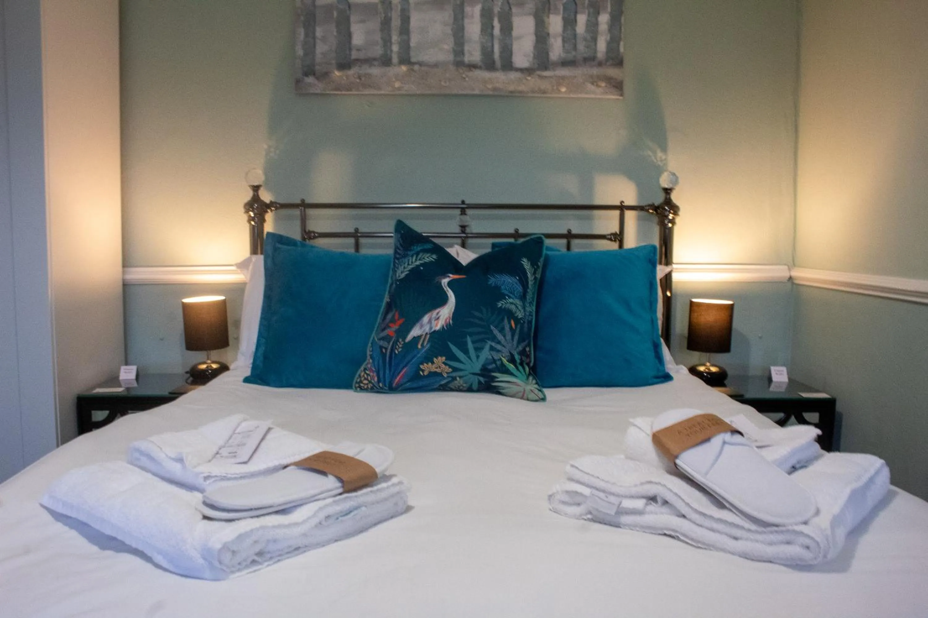 Bed in Gresham Guest House