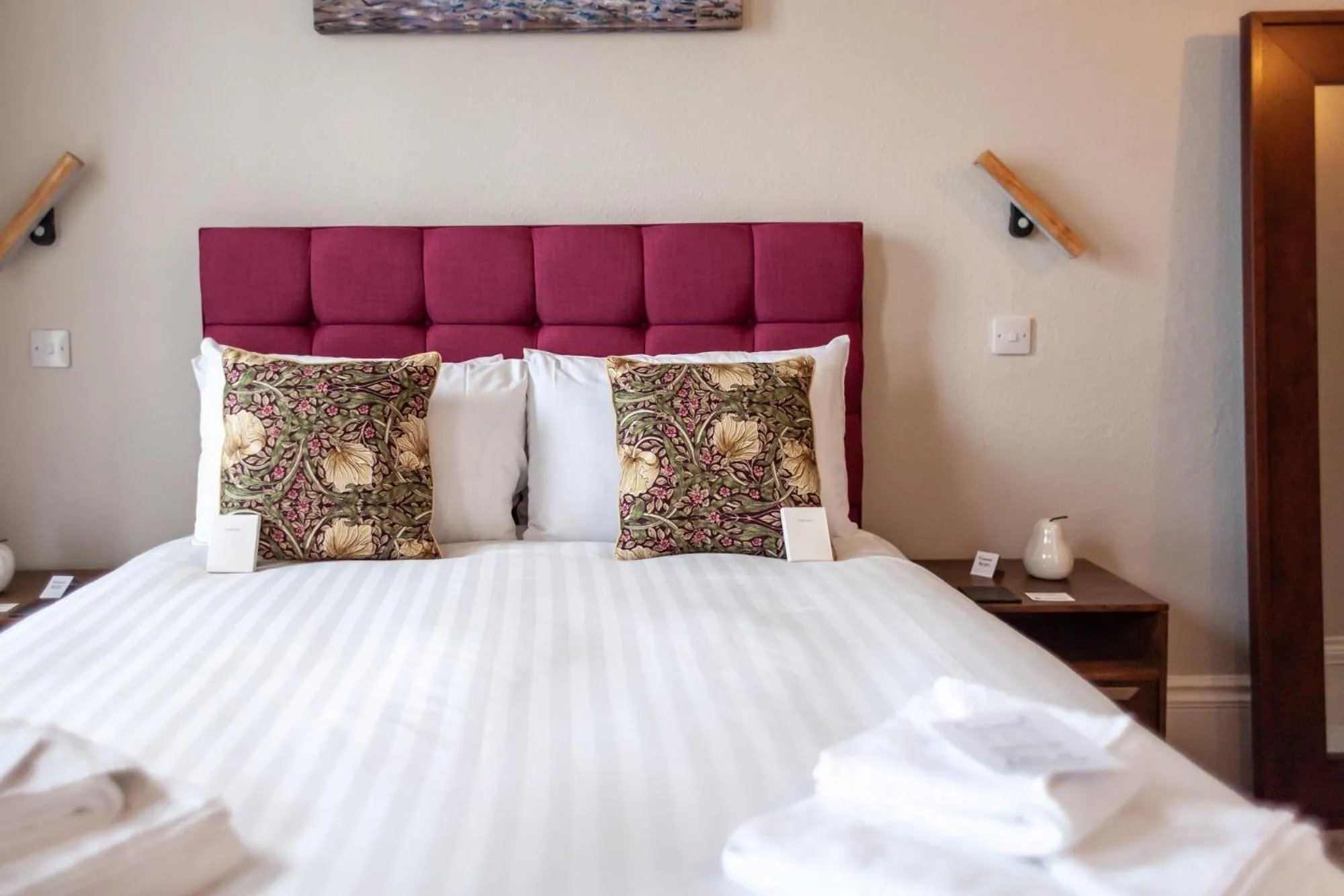 Bed in Gresham Guest House