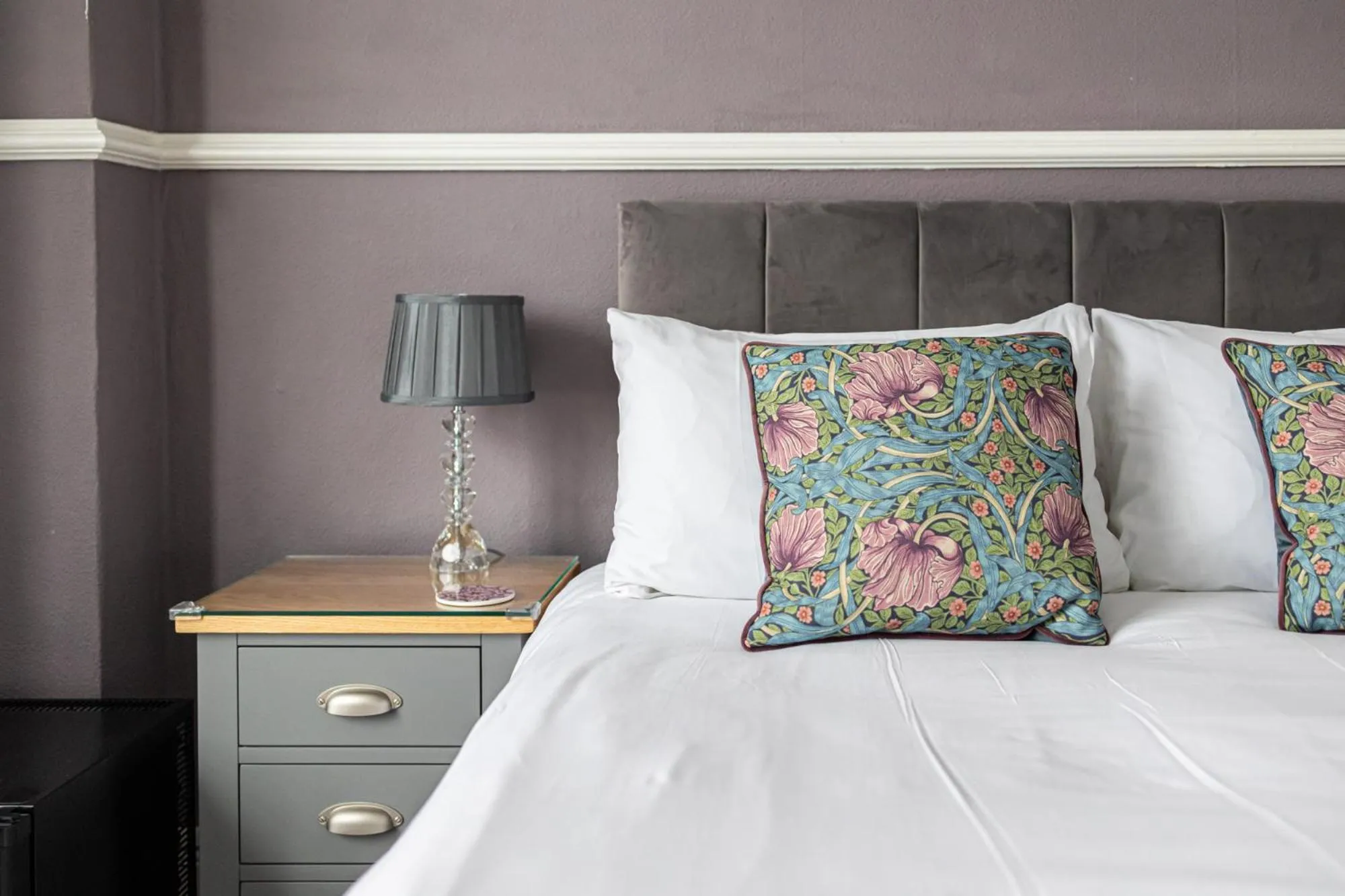 Bed in Gresham Guest House