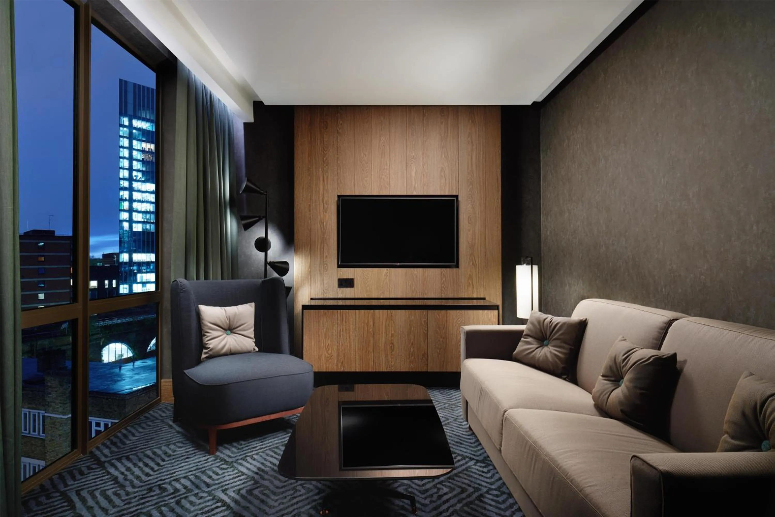 Bed in Hilton London Bankside