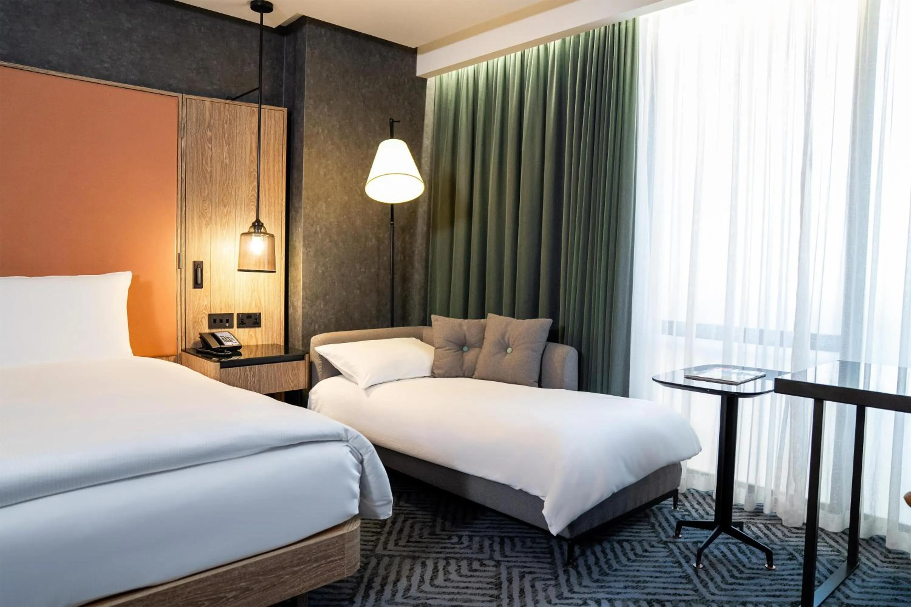 Bed in Hilton London Bankside