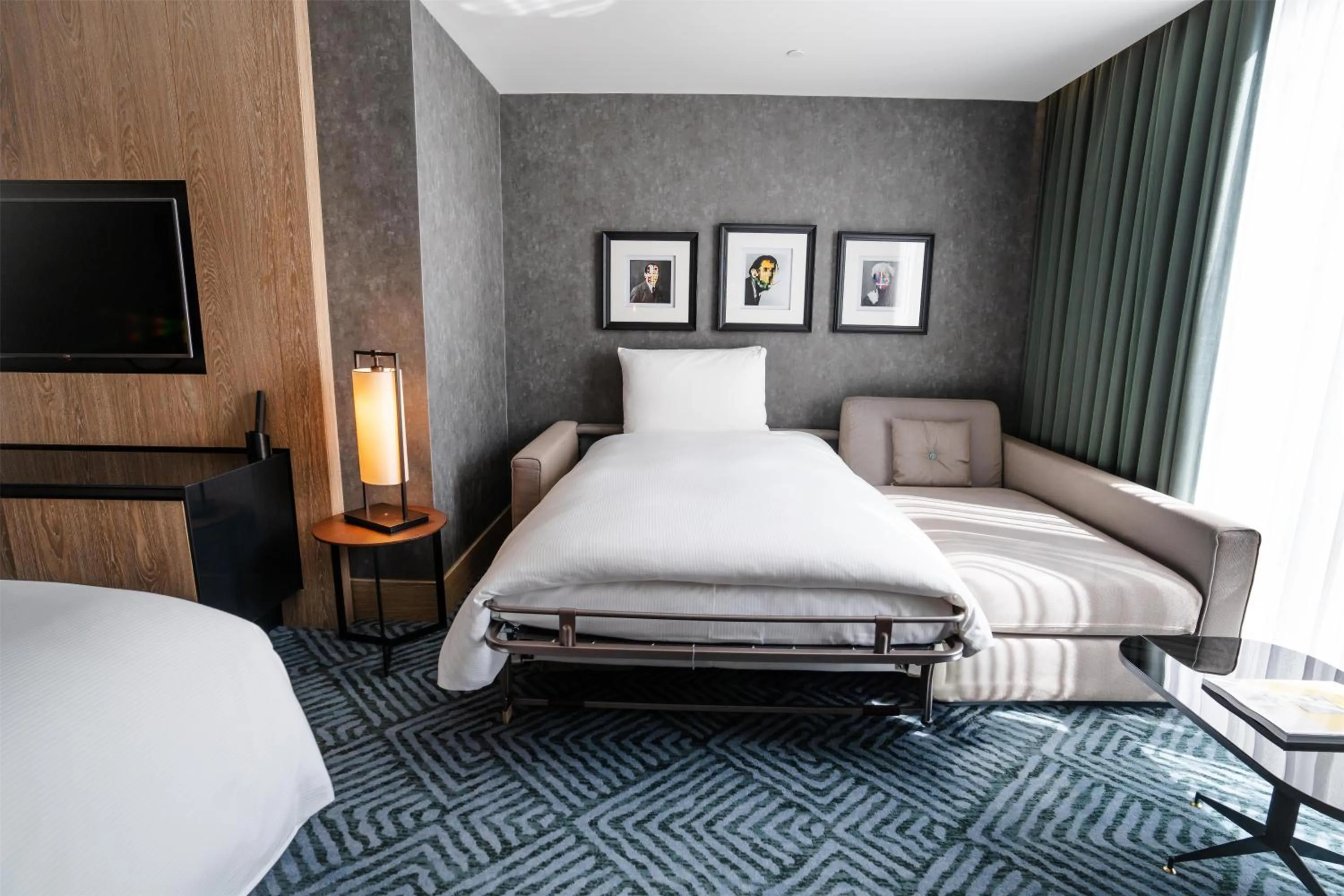 Bed in Hilton London Bankside