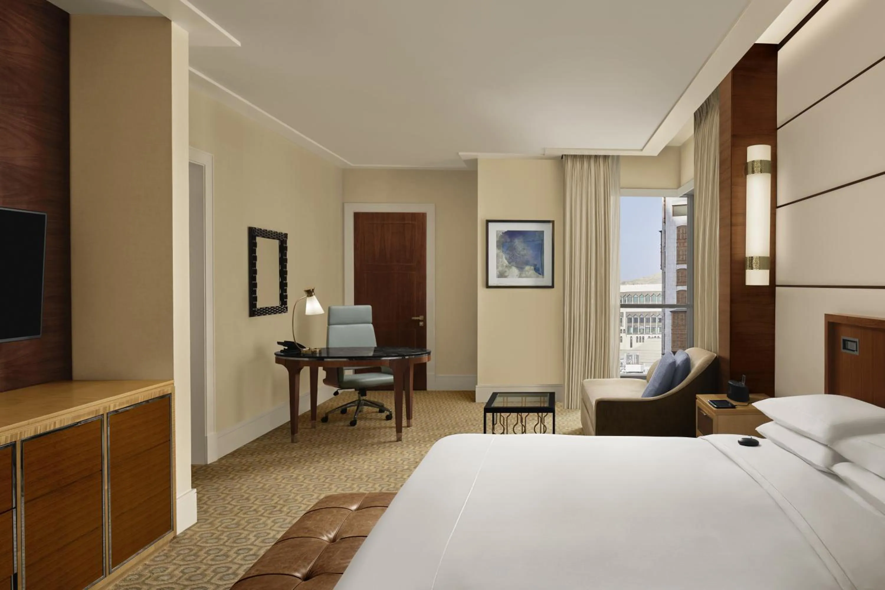 Bed in Conrad Jabal Omar Makkah