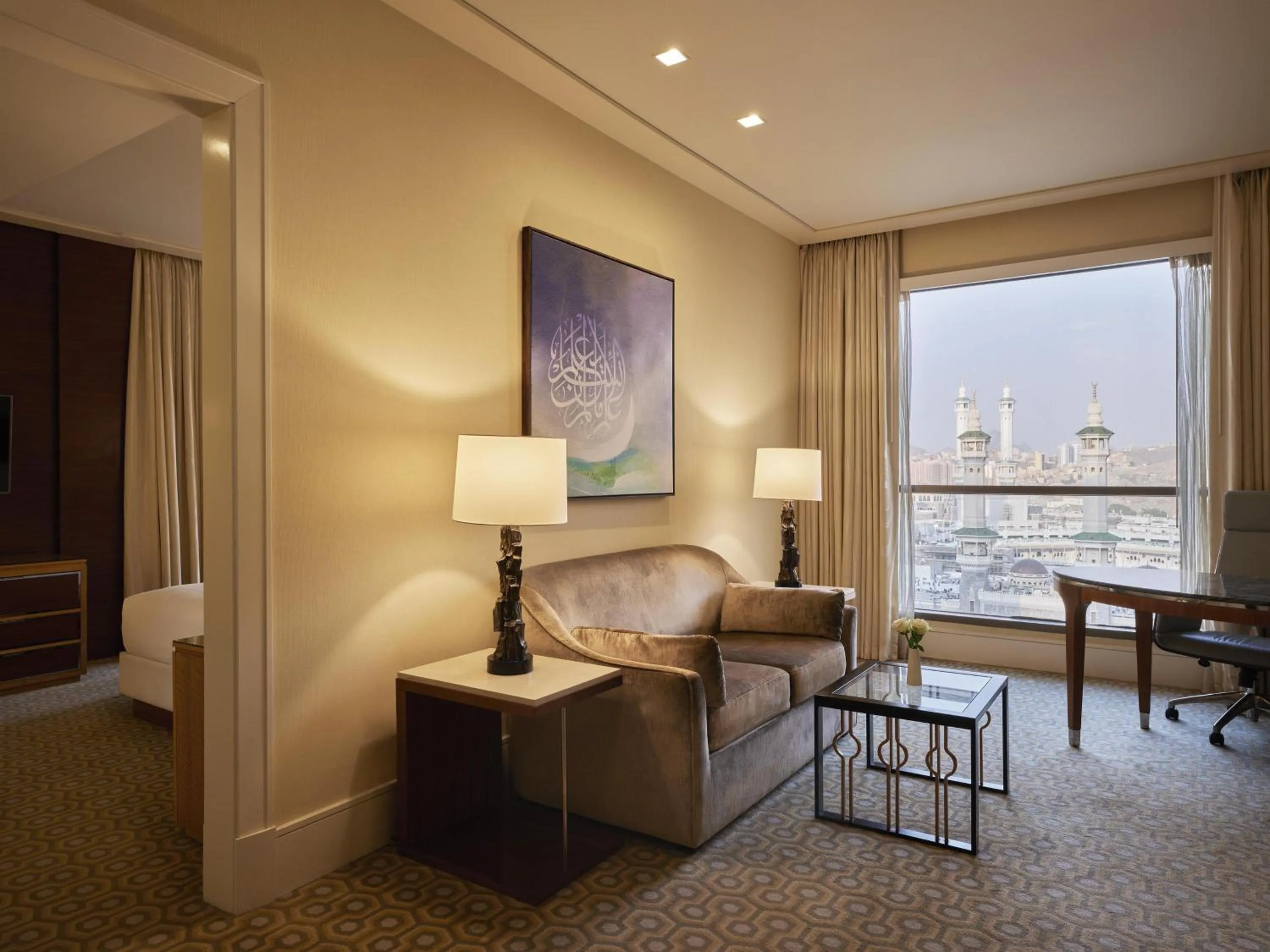 Living room in Conrad Jabal Omar Makkah