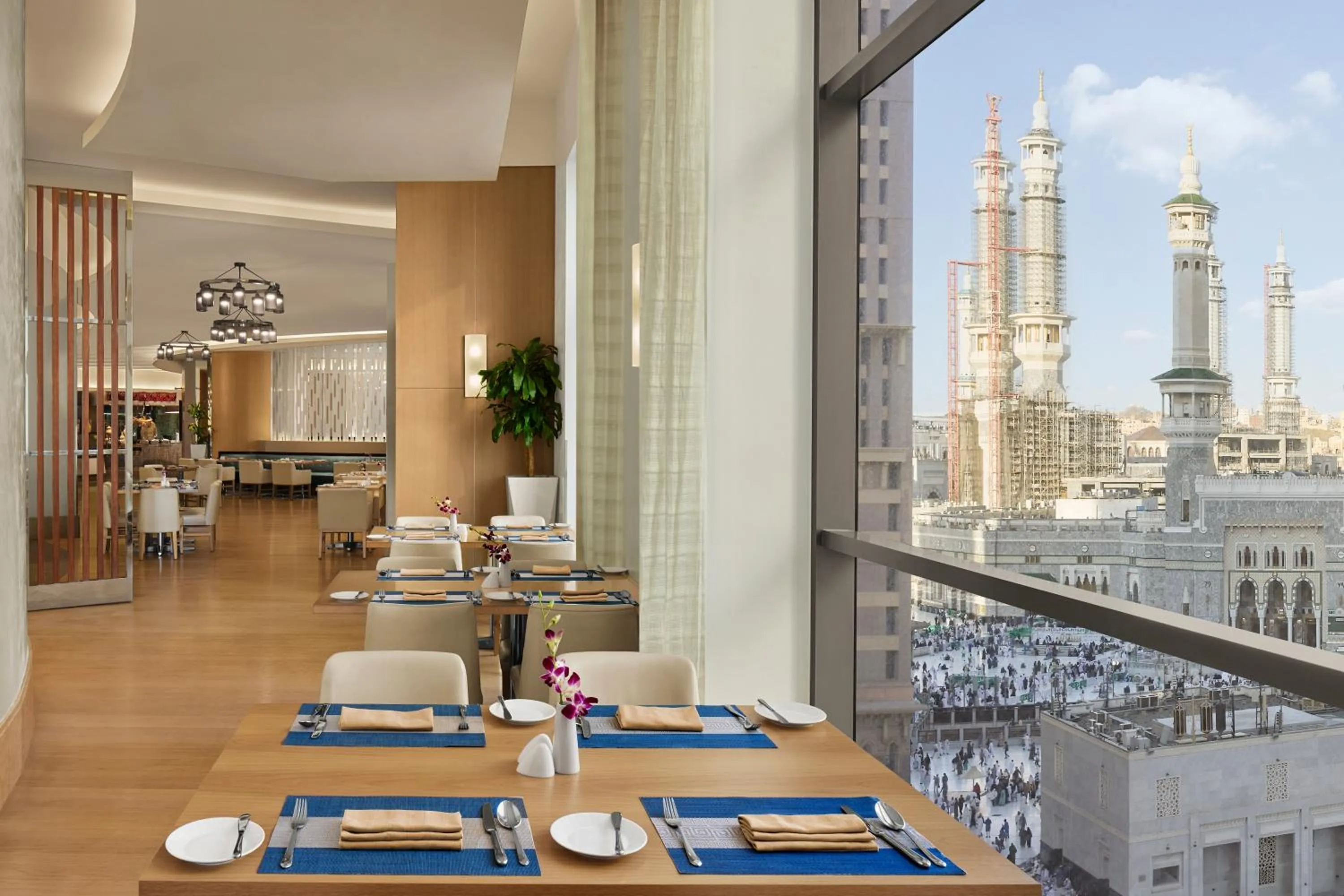 Restaurant/places to eat in Conrad Jabal Omar Makkah