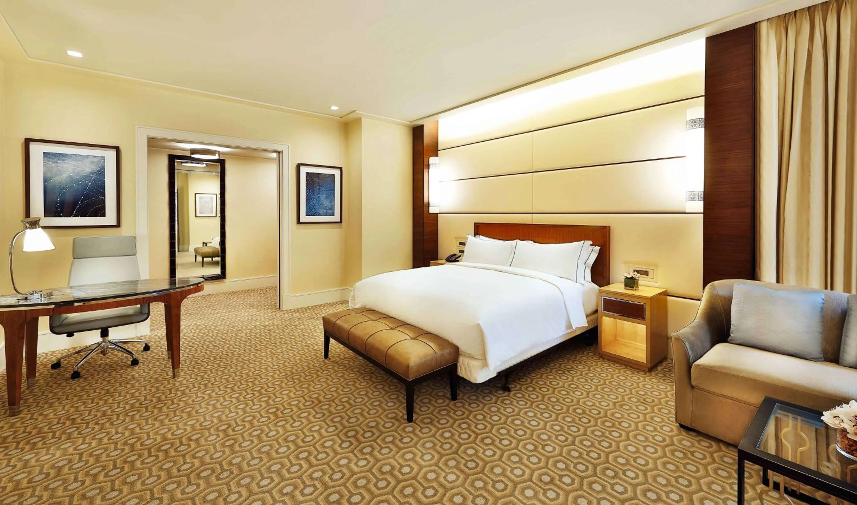 Bed in Conrad Jabal Omar Makkah