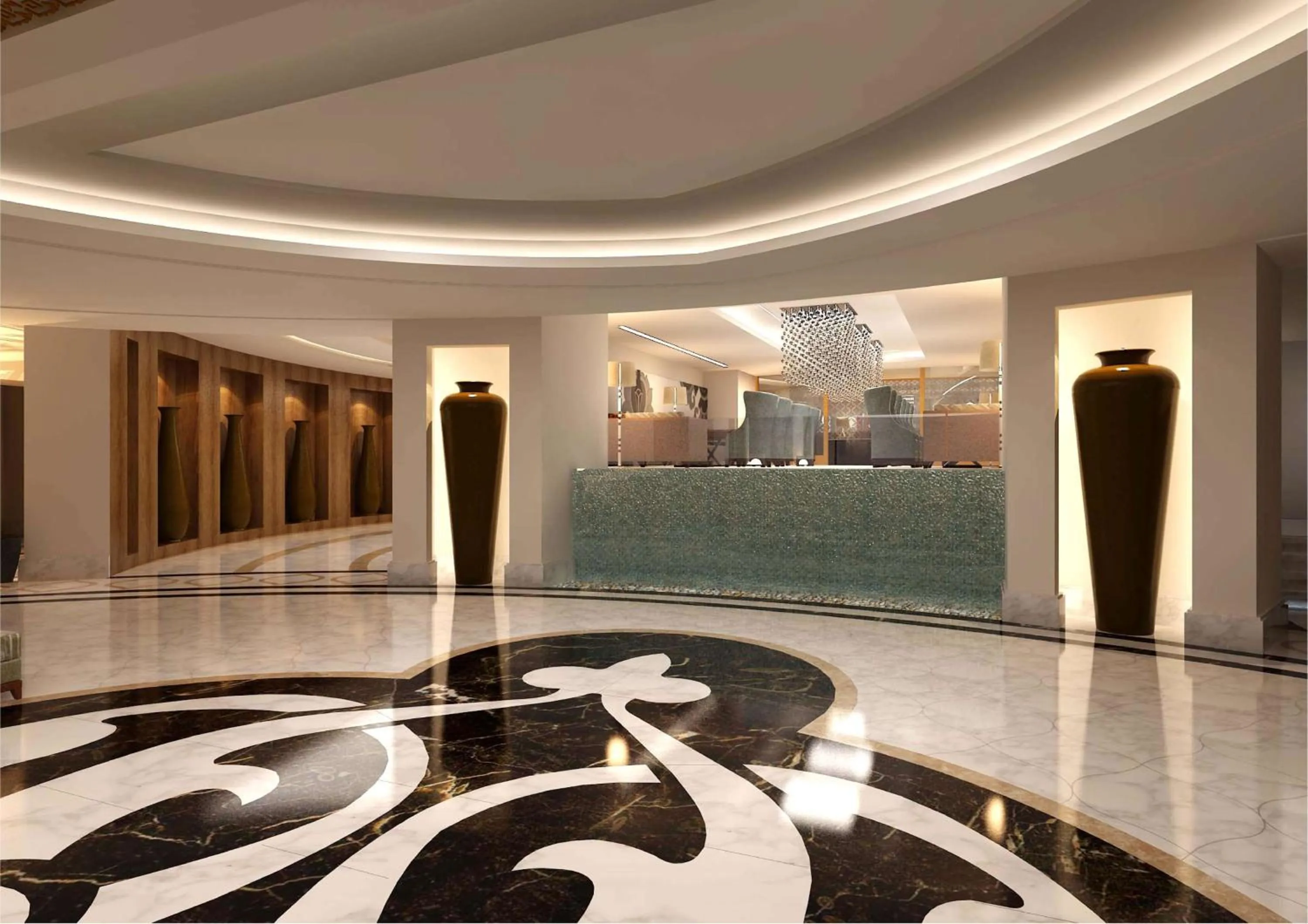 Lobby or reception in Conrad Jabal Omar Makkah