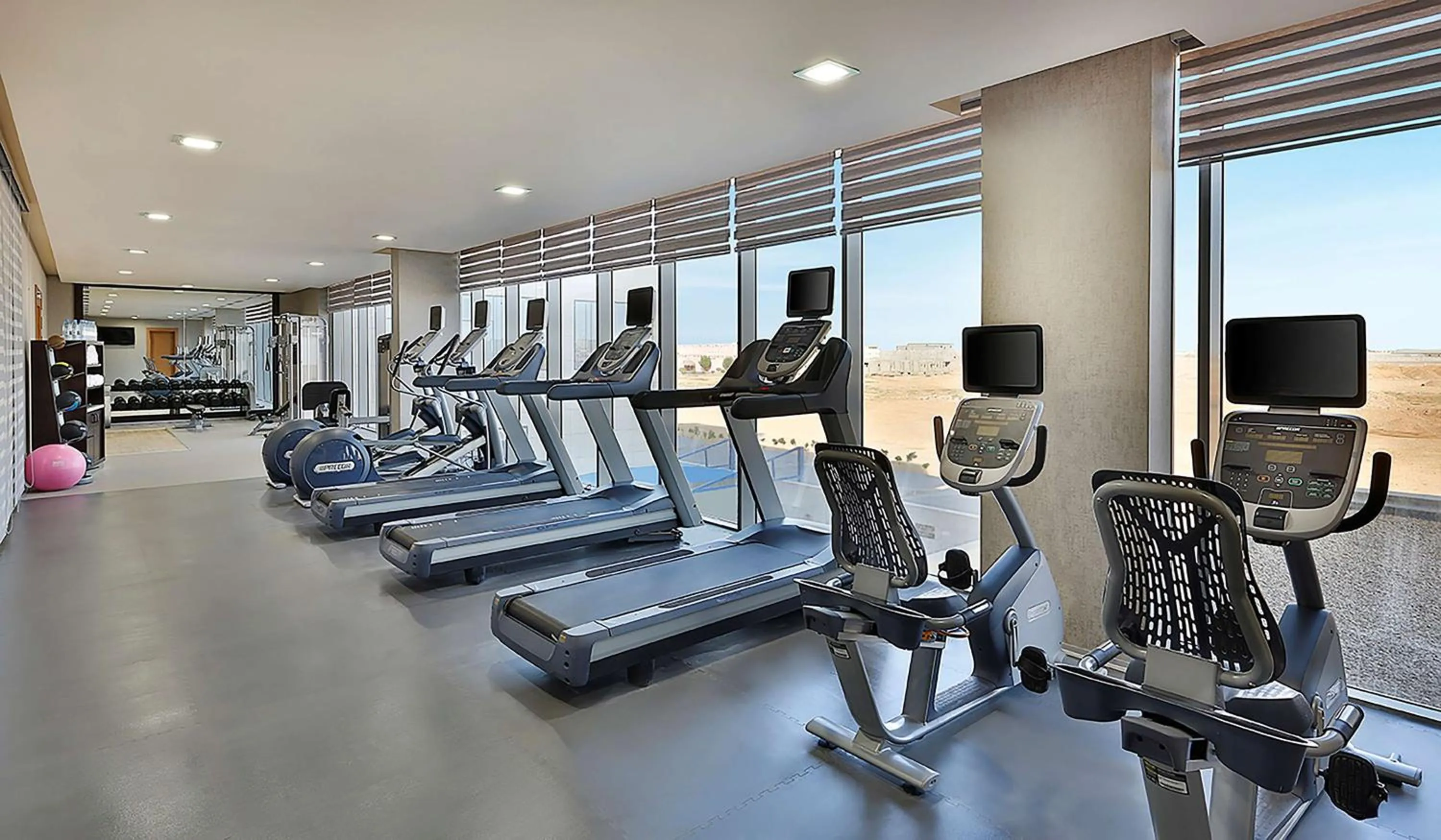 Fitness centre/facilities in Hilton Garden Inn Tabuk