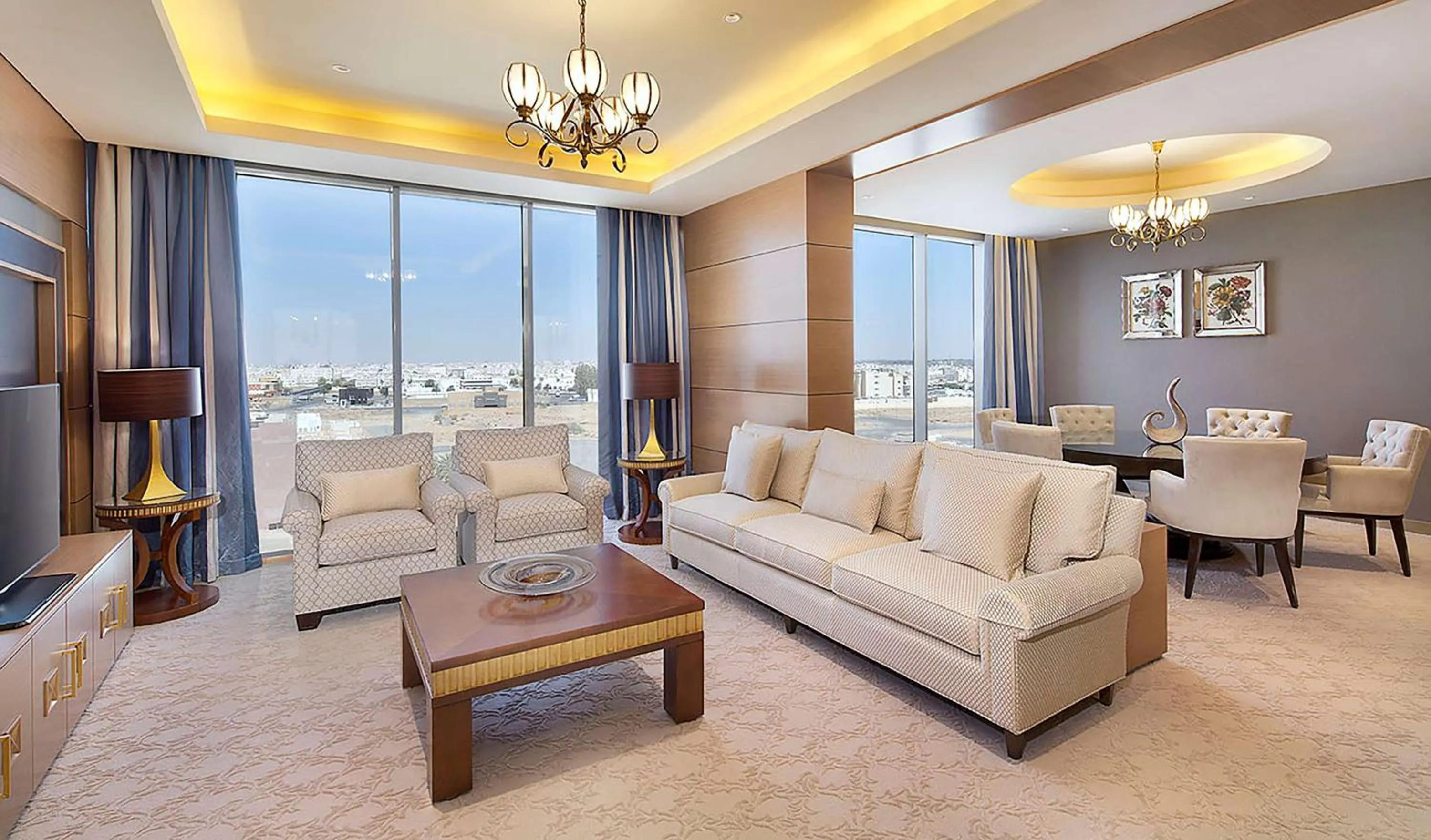 Living room in Hilton Garden Inn Tabuk