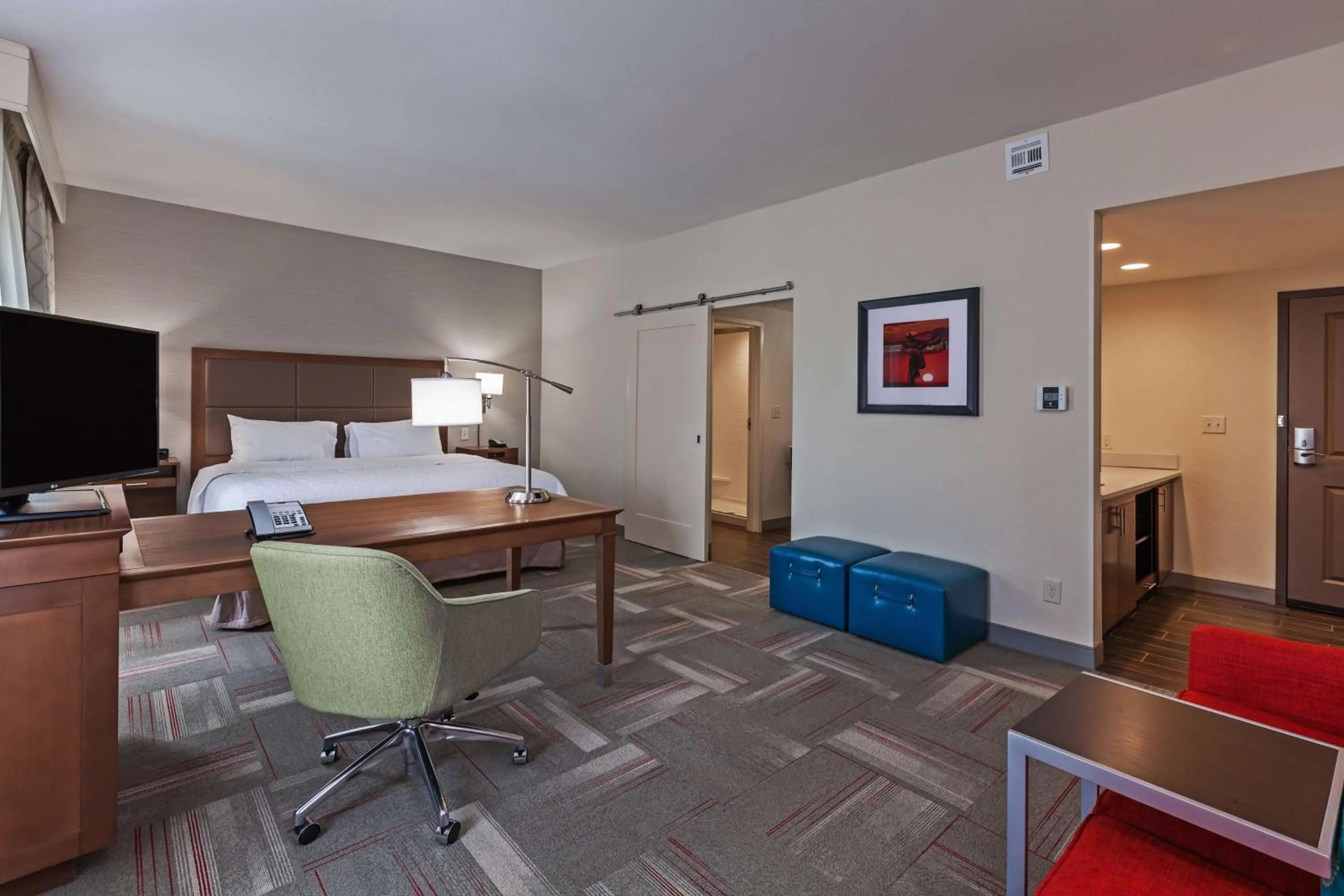 Bedroom, Bed in Hampton Inn & Suites Claremore