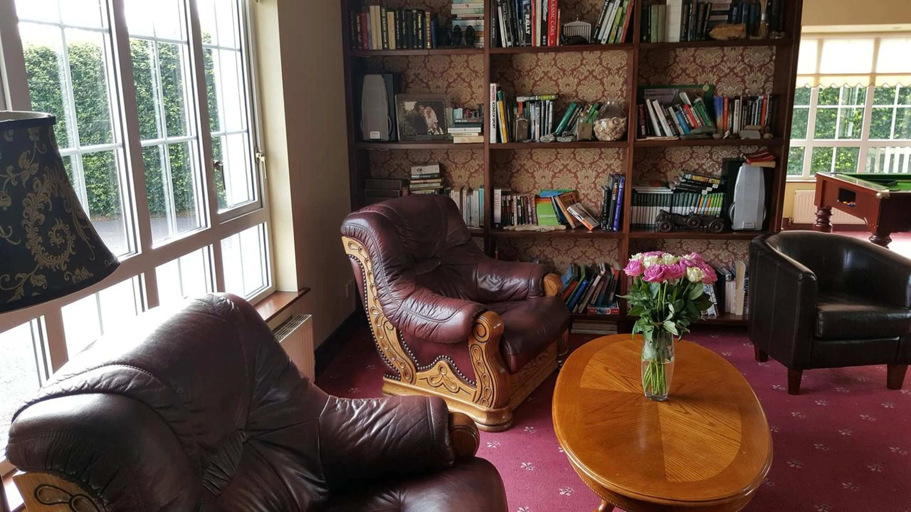 Communal lounge/ TV room in Dergfield House