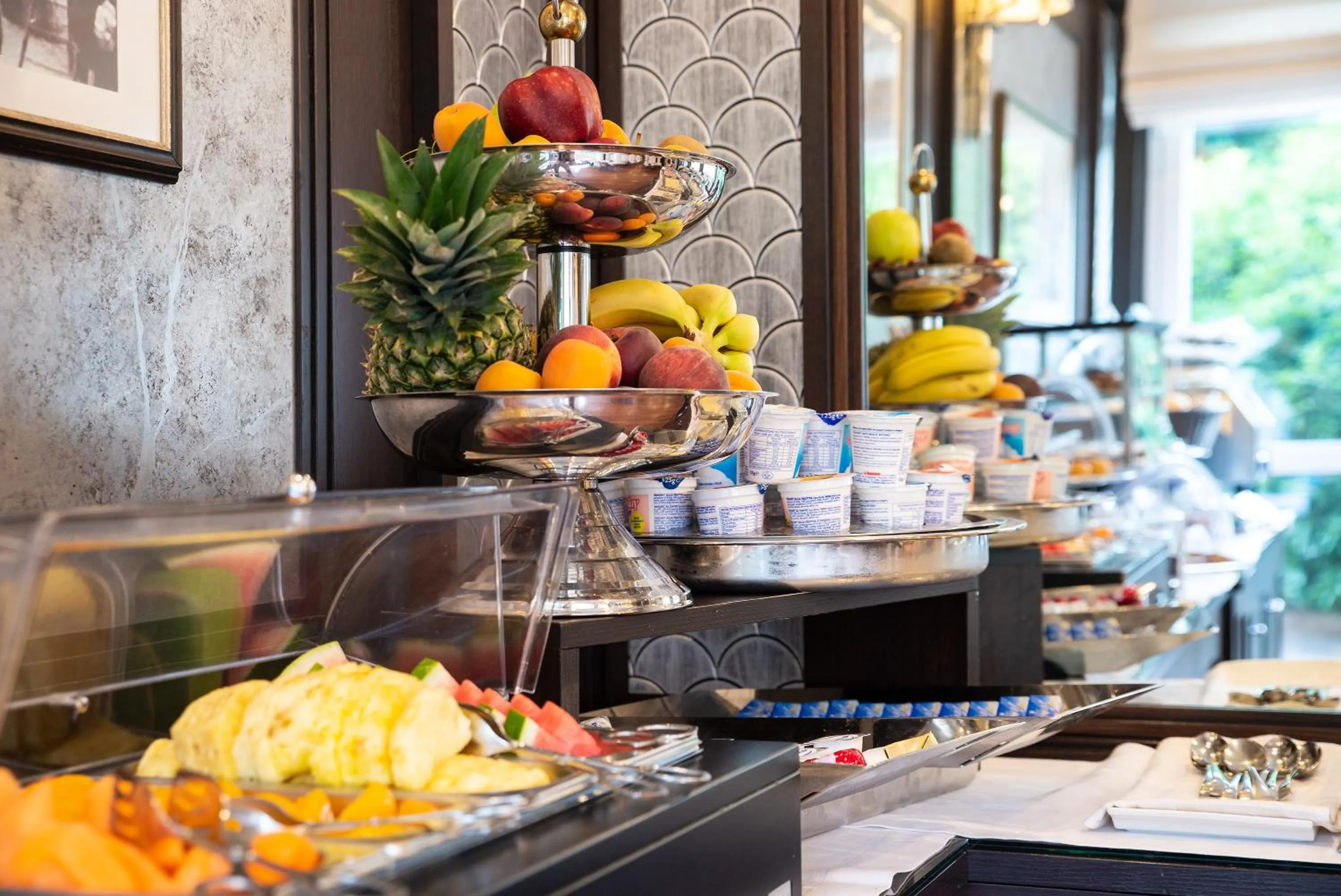 Continental breakfast in Hotel Silver Milano