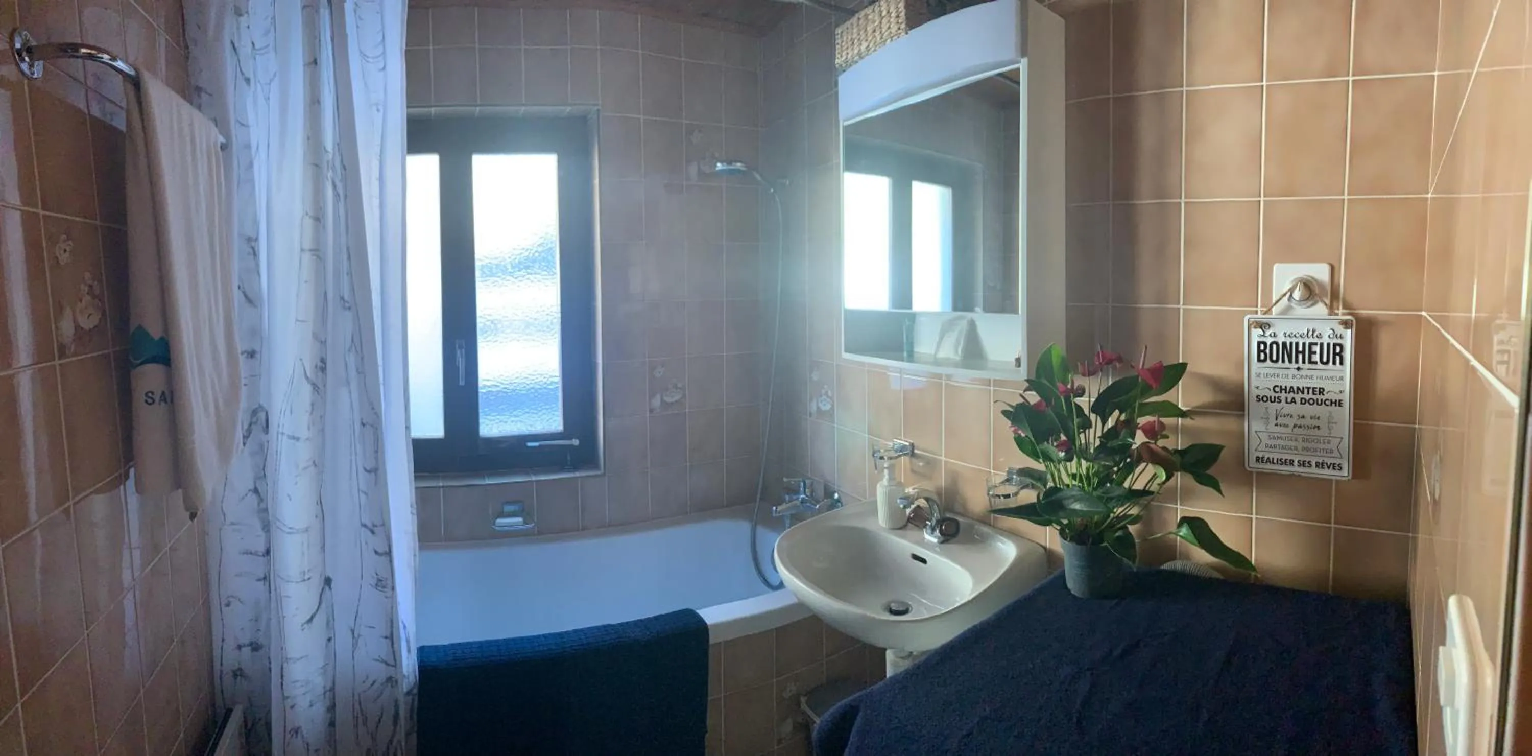 Bathroom in La Cure de Vernamiège