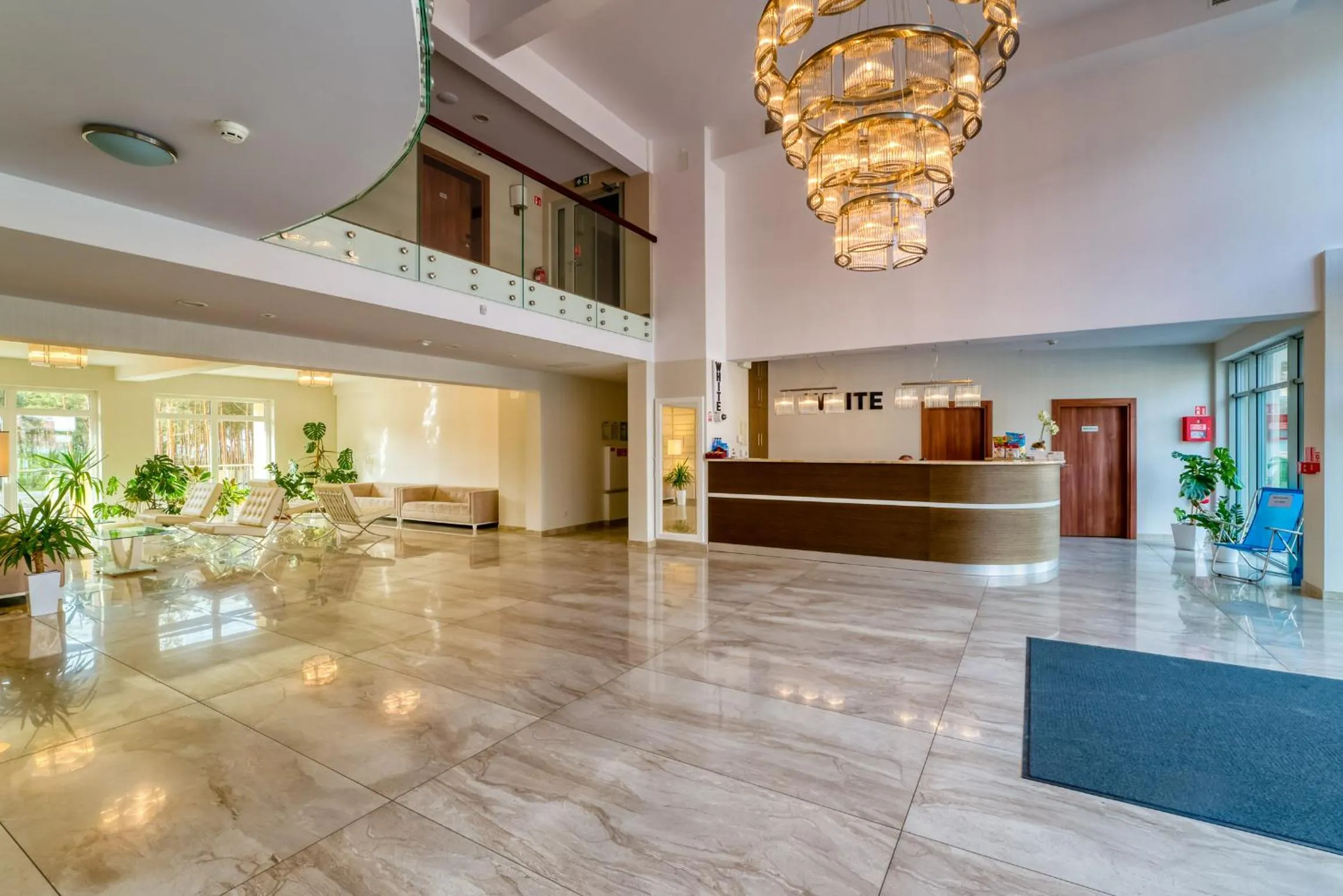 Lobby or reception in Hotel White