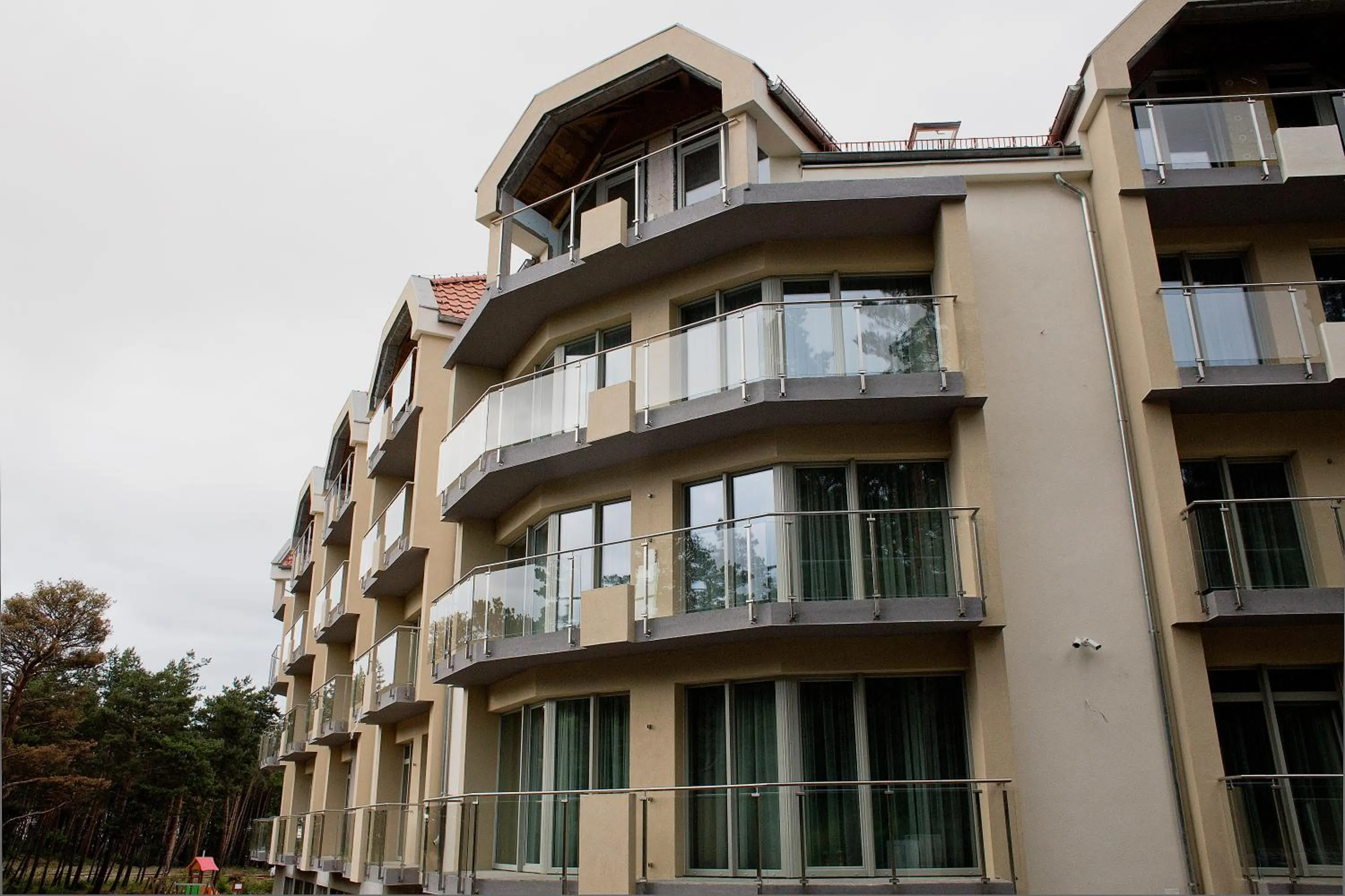 Bird's eye view in Hotel White