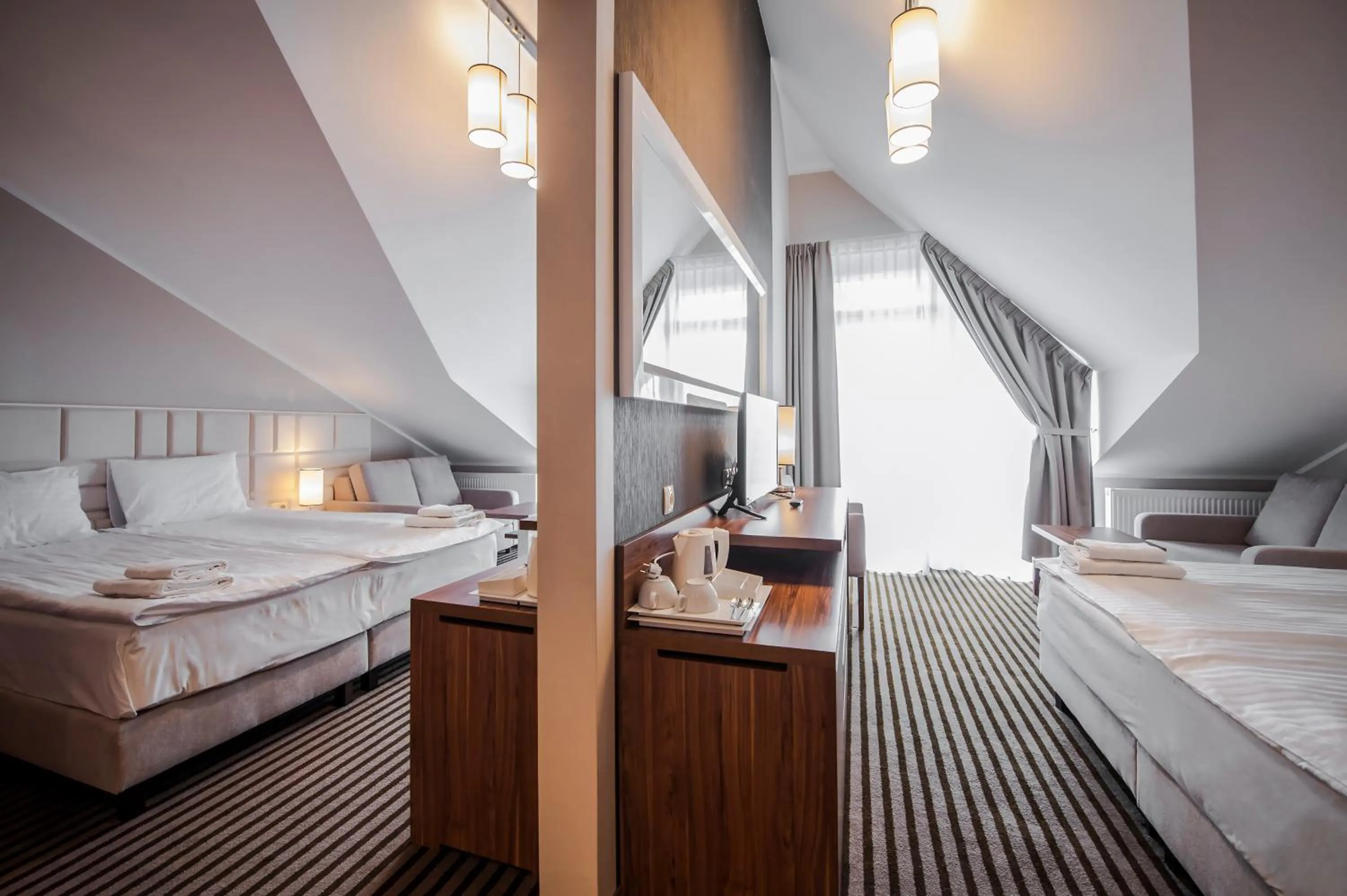 Day, Bed in Hotel White