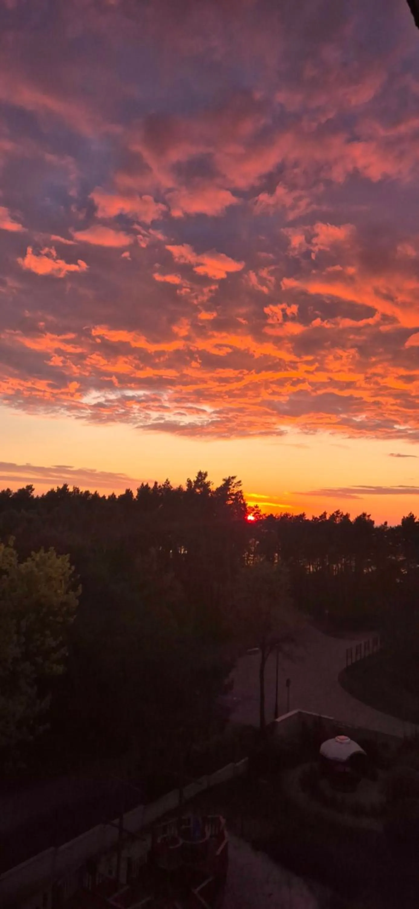 Sunset in Hotel White