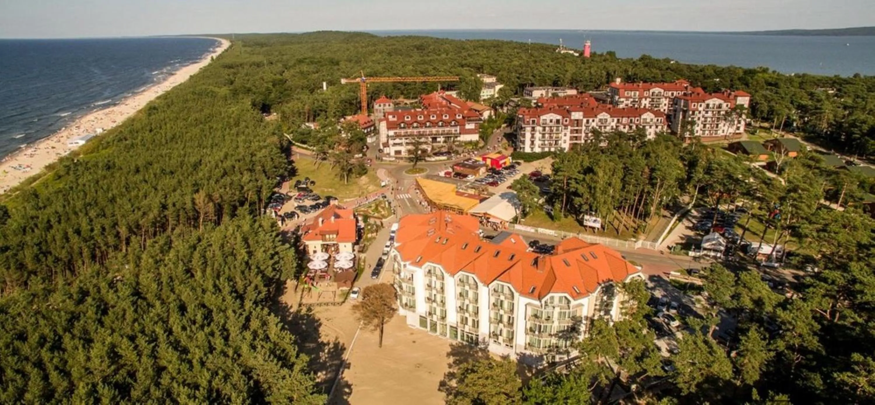 Bird's eye view in Hotel White