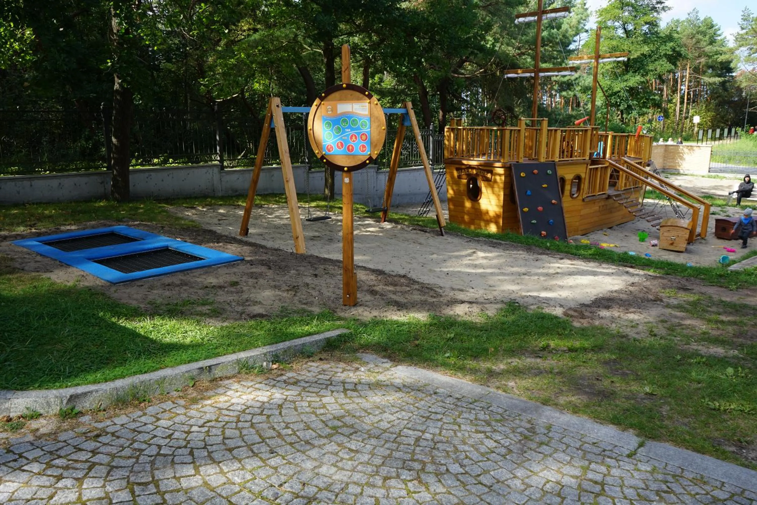 Children play ground in Hotel White